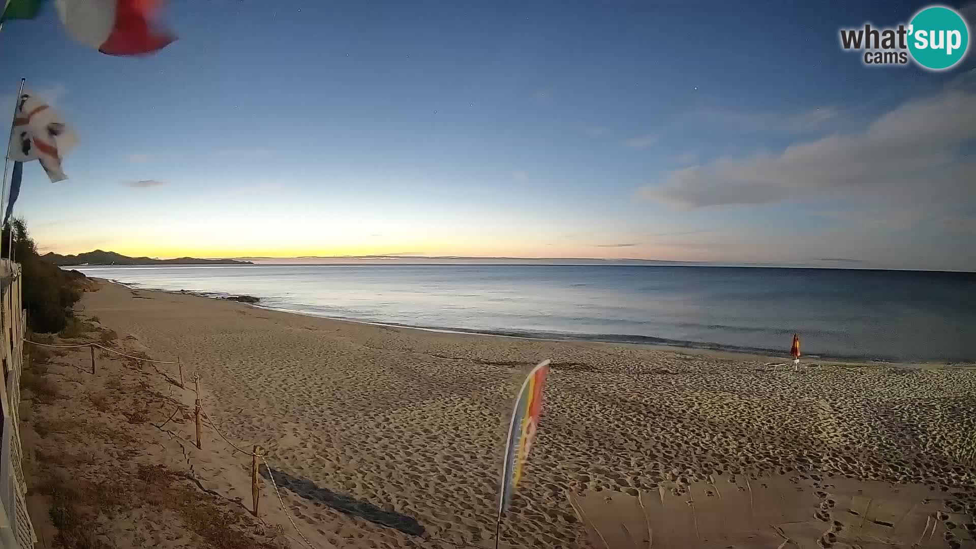 Webcam Piscina Rei – Vista en directo desde Costa Rei, Muravera
