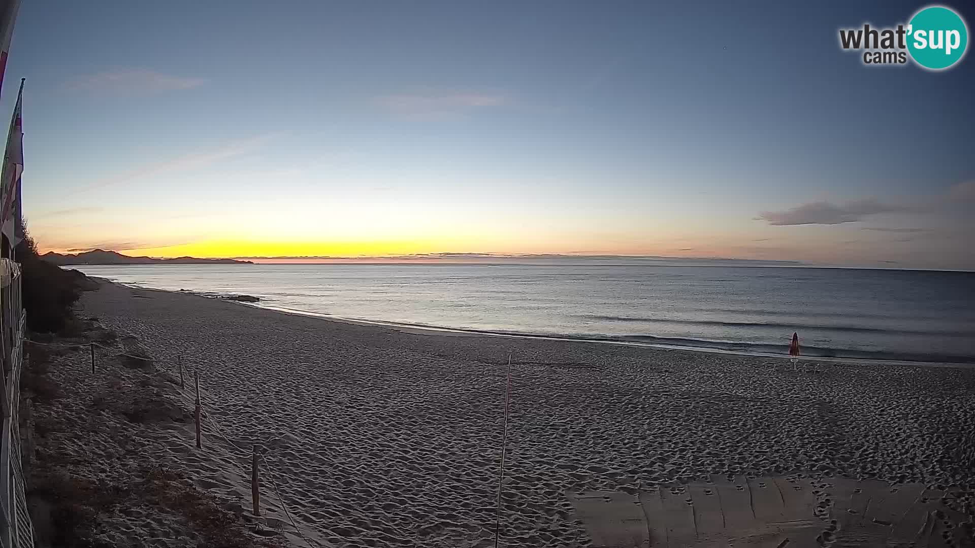 Webcam Piscina Rei – Vista en directo desde Costa Rei, Muravera