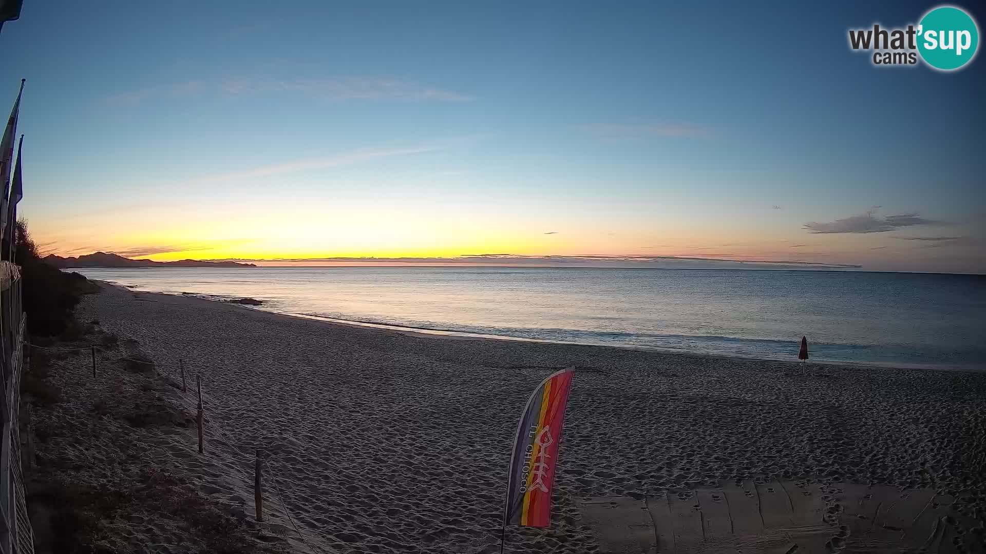 Webcam Piscina Rei – Vue en direct depuis Costa Rei, Muravera