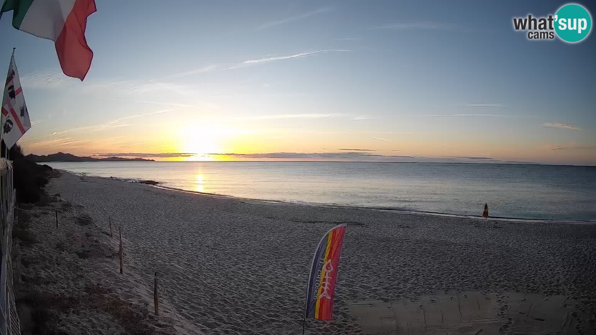 Webcam Piscina Rei – Vista en directo desde Costa Rei, Muravera