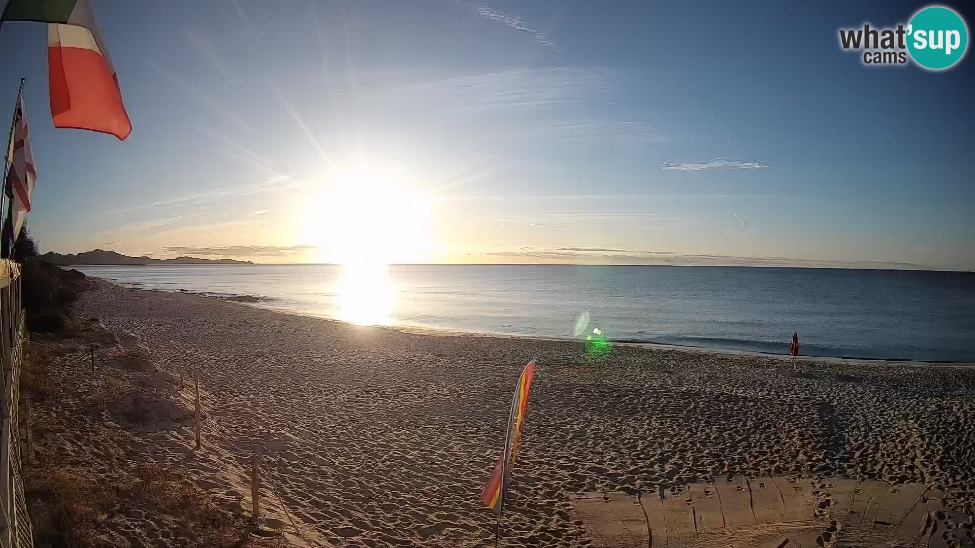 Webcam Piscina Rei – Vista en directo desde Costa Rei, Muravera