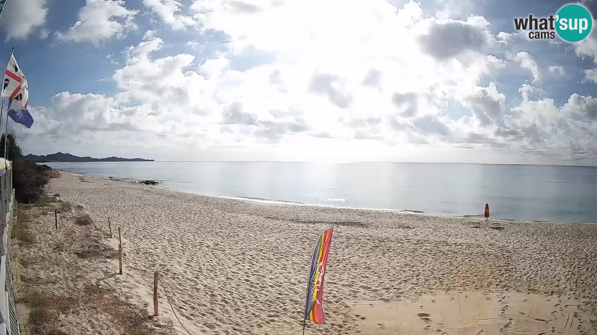 Webcam Piscina Rei – Vista live da Costa Rei, Muravera