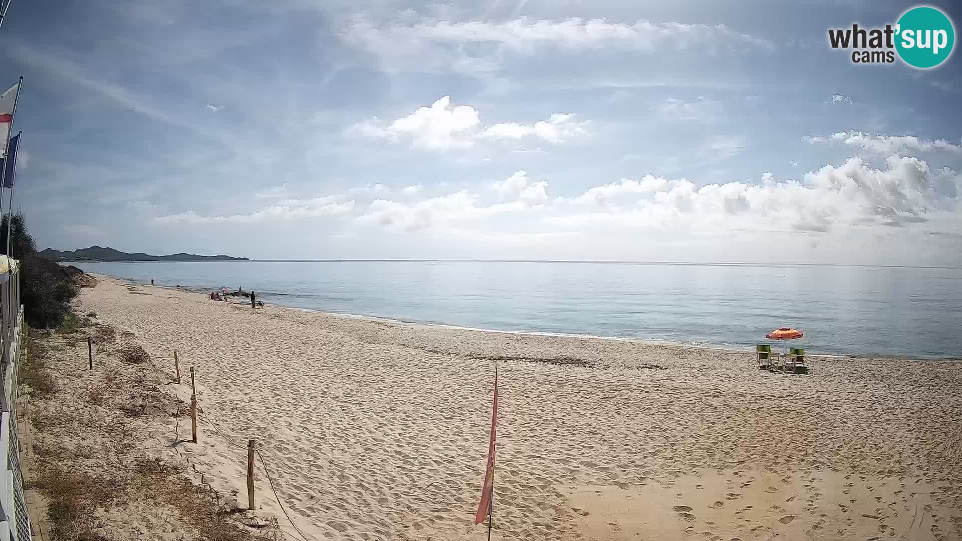Web kamera Piscina Rei – Pogled uživo iz Costa Rei, Muravera