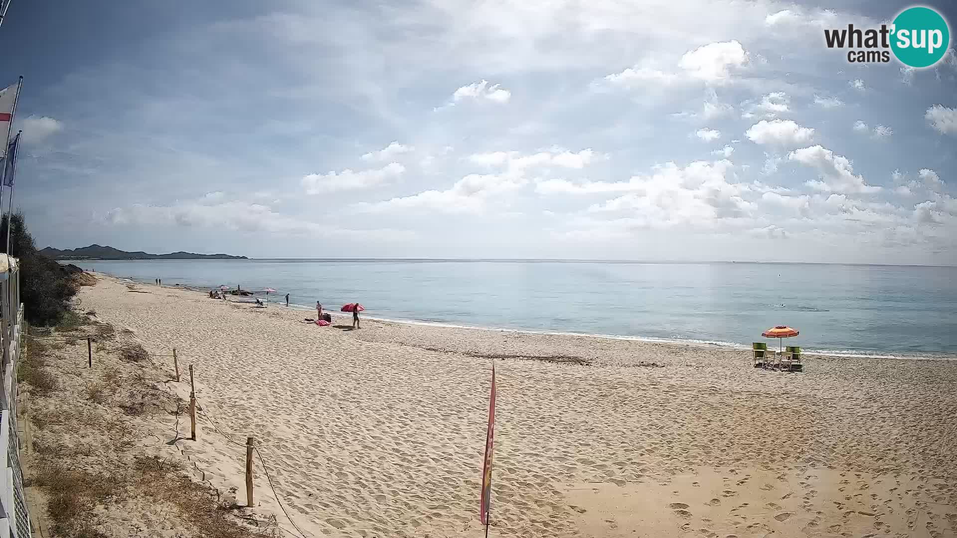 Webcam Piscina Rei – Vista en directo desde Costa Rei, Muravera