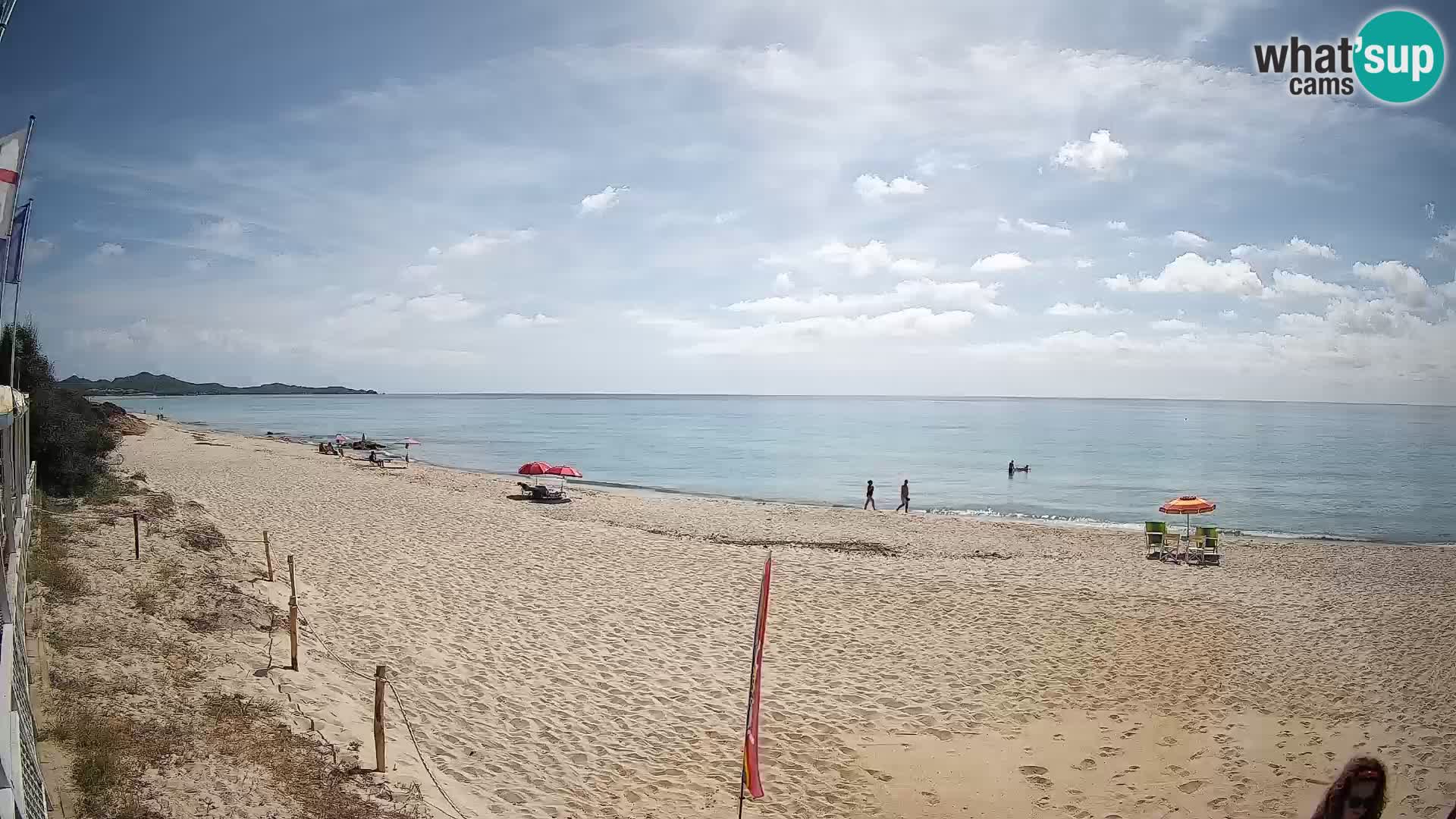Web kamera Piscina Rei – Pogled uživo iz Costa Rei, Muravera