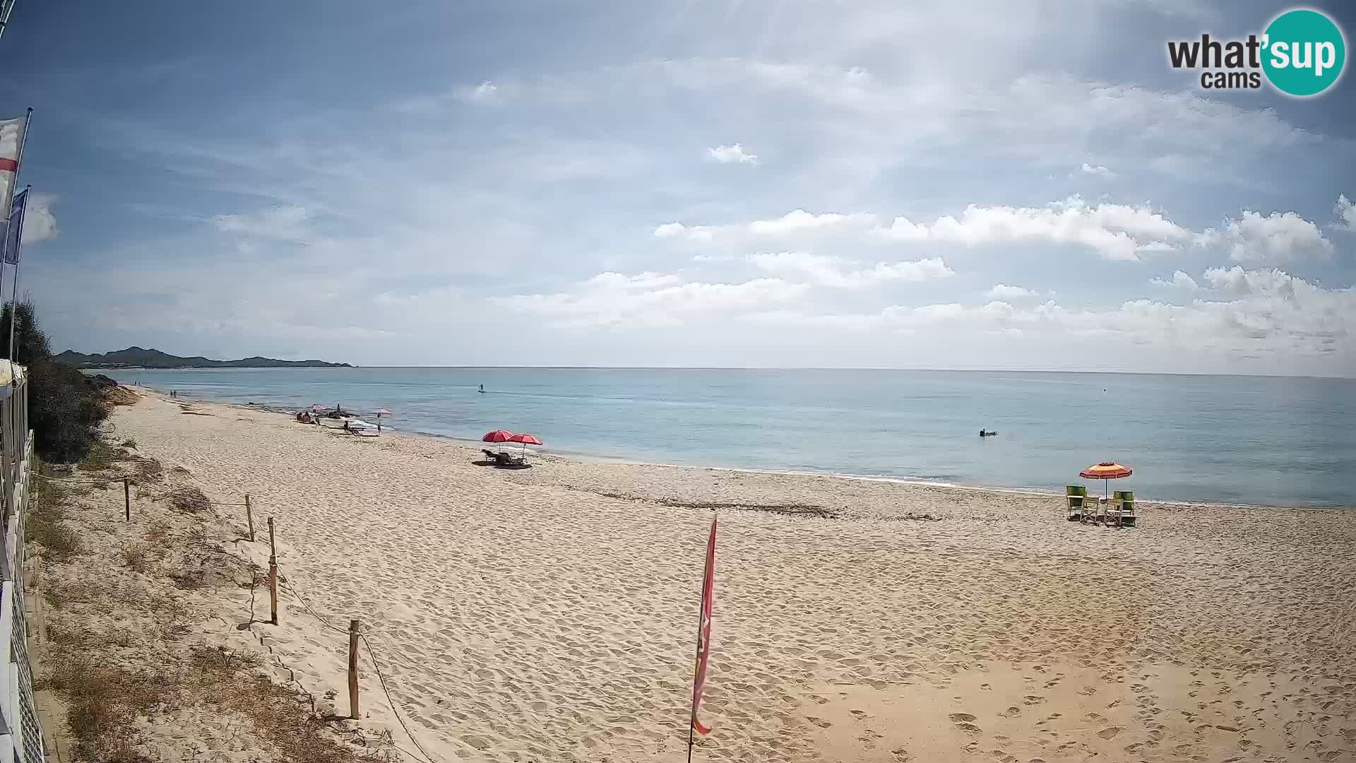 Webcam Piscina Rei – Vista en directo desde Costa Rei, Muravera