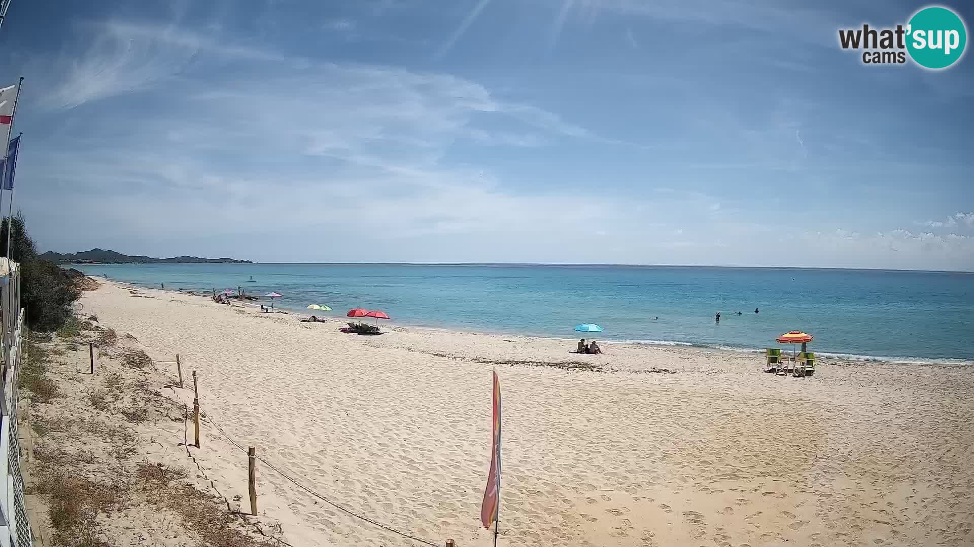 Web kamera Piscina Rei – Pogled uživo iz Costa Rei, Muravera