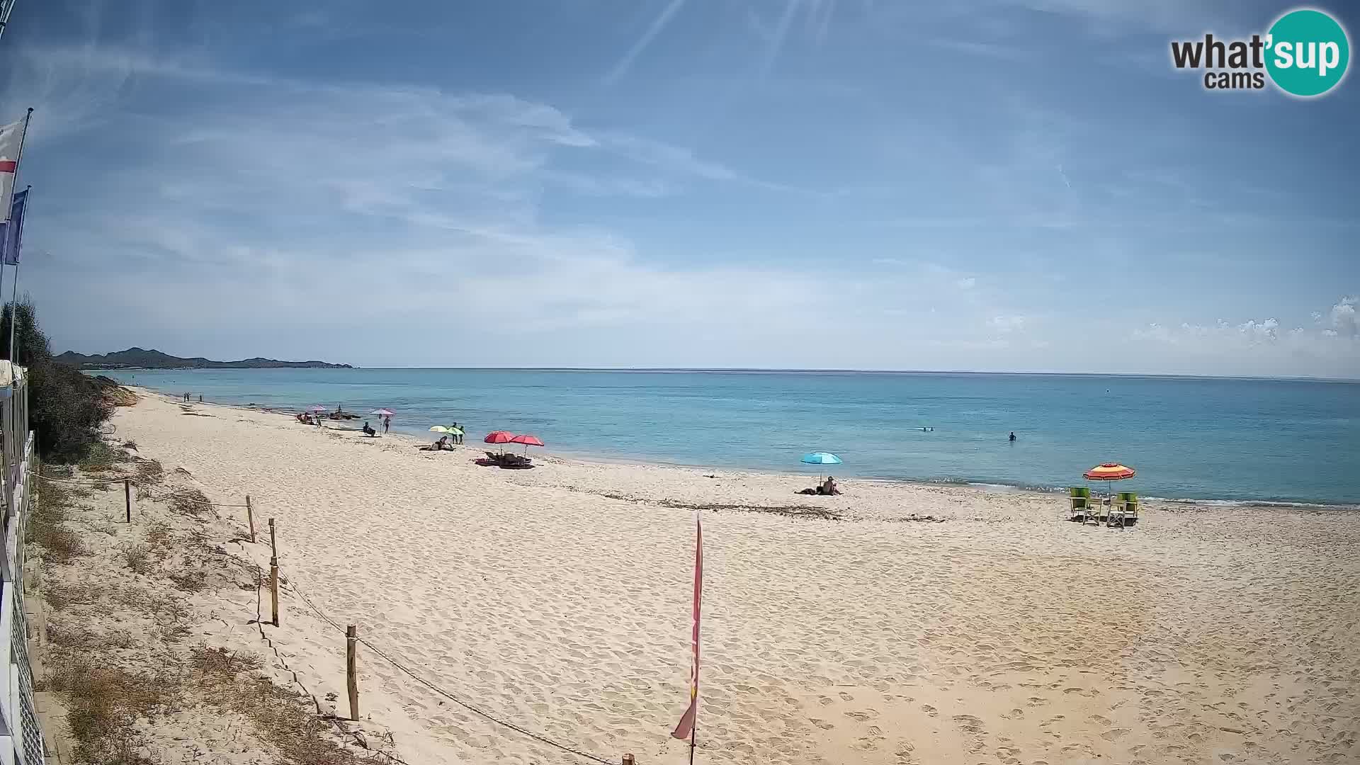 Webcam Piscina Rei – Liveblick auf Costa Rei in Muravera