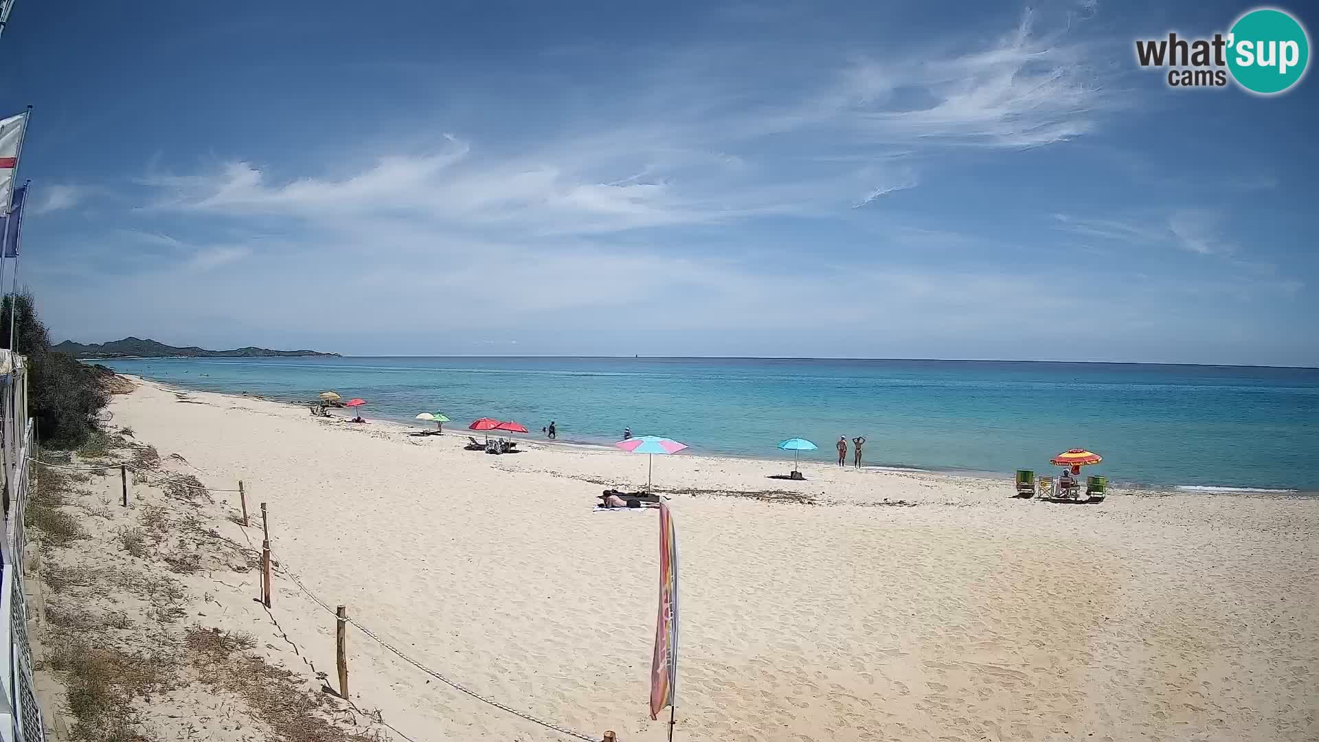 Webcam Piscina Rei – Liveblick auf Costa Rei in Muravera