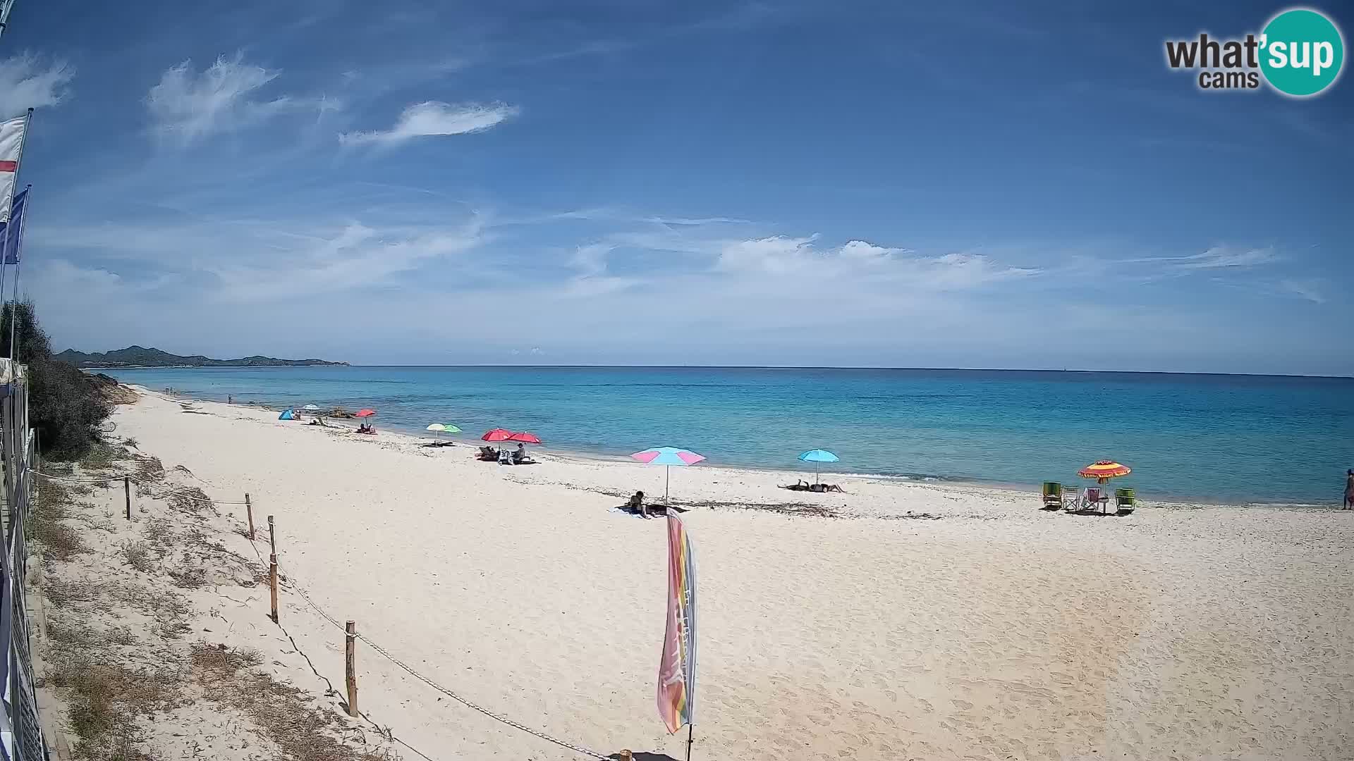Webcam Piscina Rei – Liveblick auf Costa Rei in Muravera