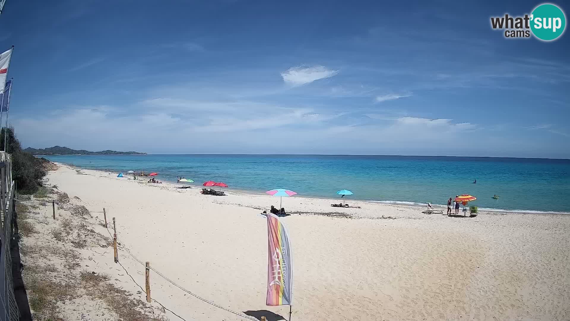 Webcam Piscina Rei – Live View from Costa Rei, Muravera