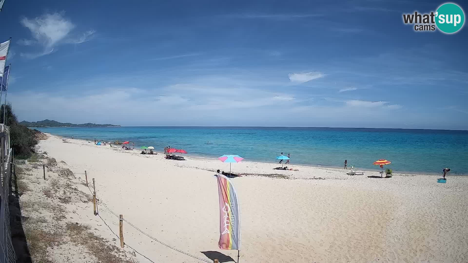Spletna kamera Piscina Rei – Pogled v živo iz Costa Rei, Muravera