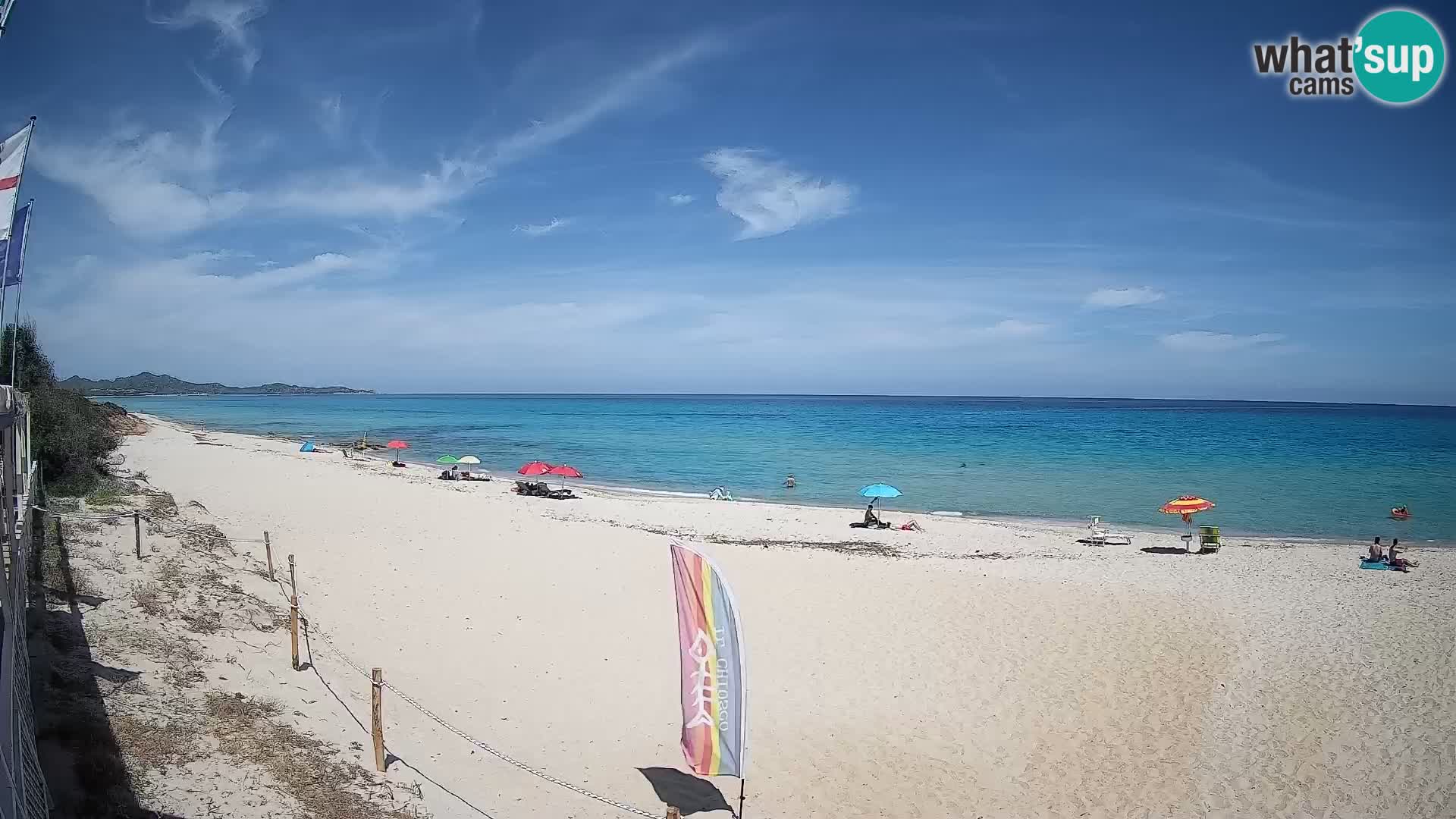 Webcam Piscina Rei – Liveblick auf Costa Rei in Muravera