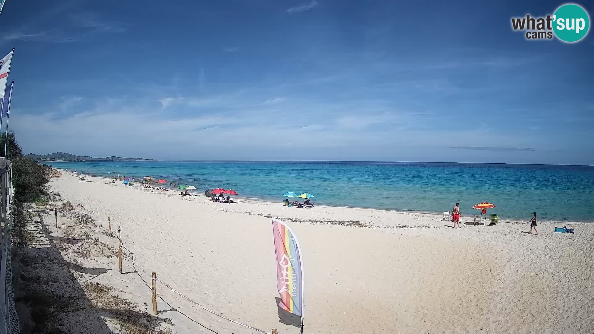 Webcam Piscina Rei – Liveblick auf Costa Rei in Muravera