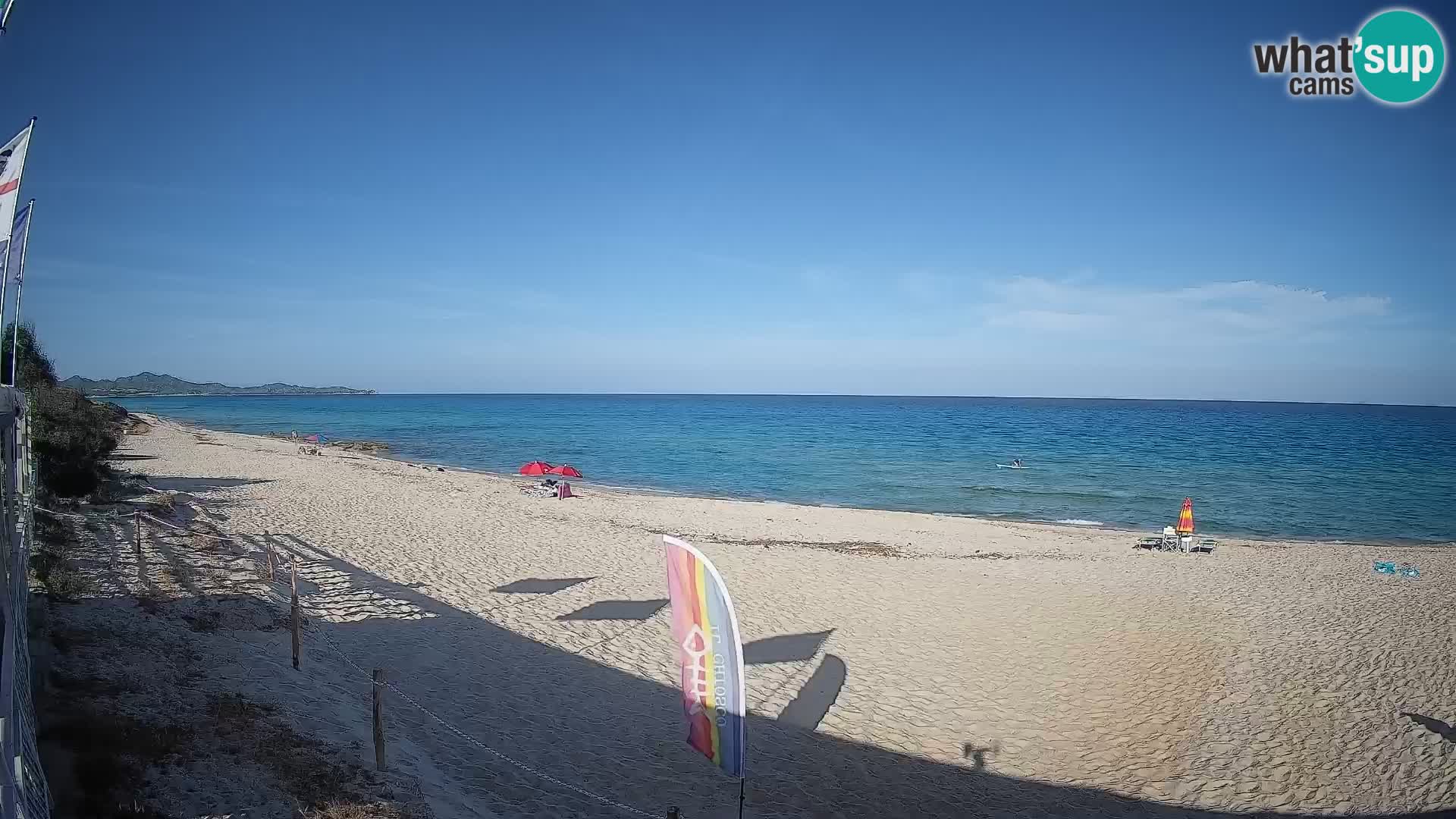Webcam Piscina Rei – Vista en directo desde Costa Rei, Muravera