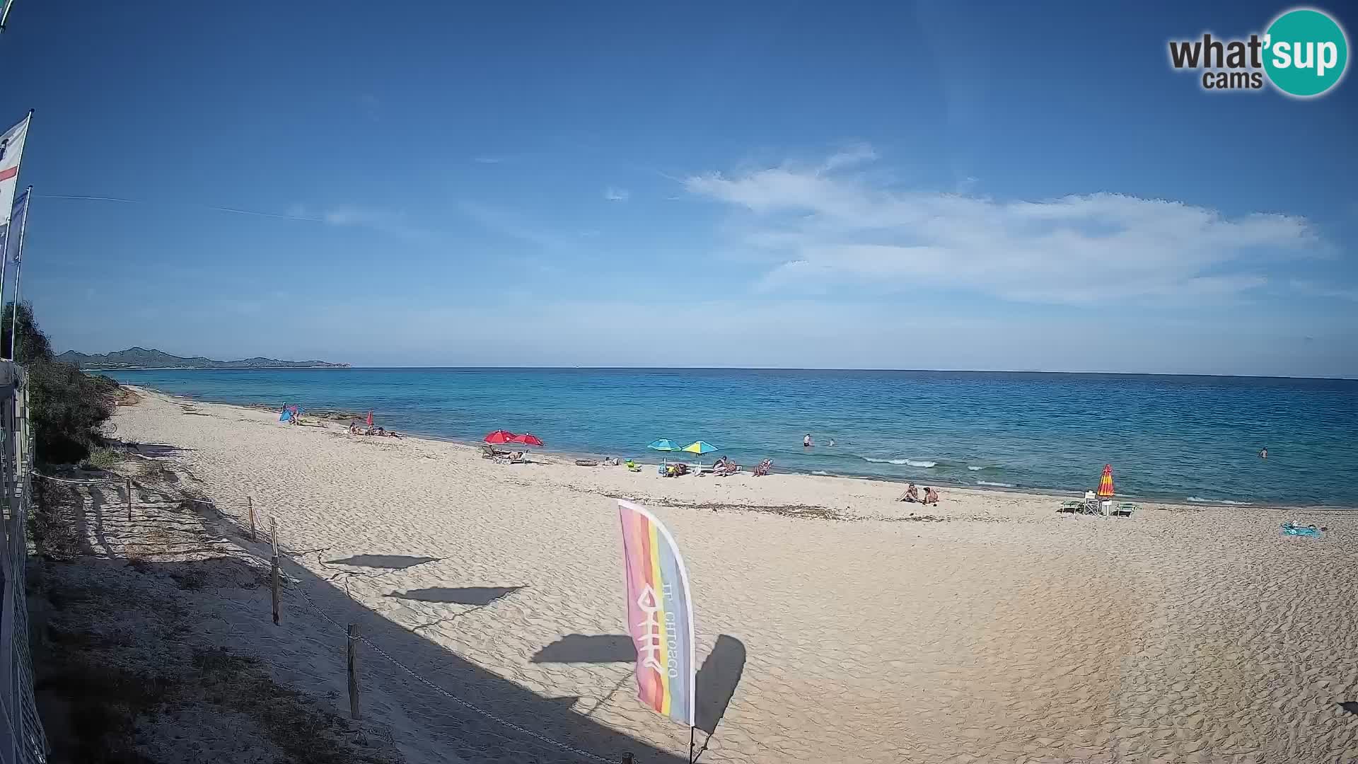 Webcam Piscina Rei – Liveblick auf Costa Rei in Muravera