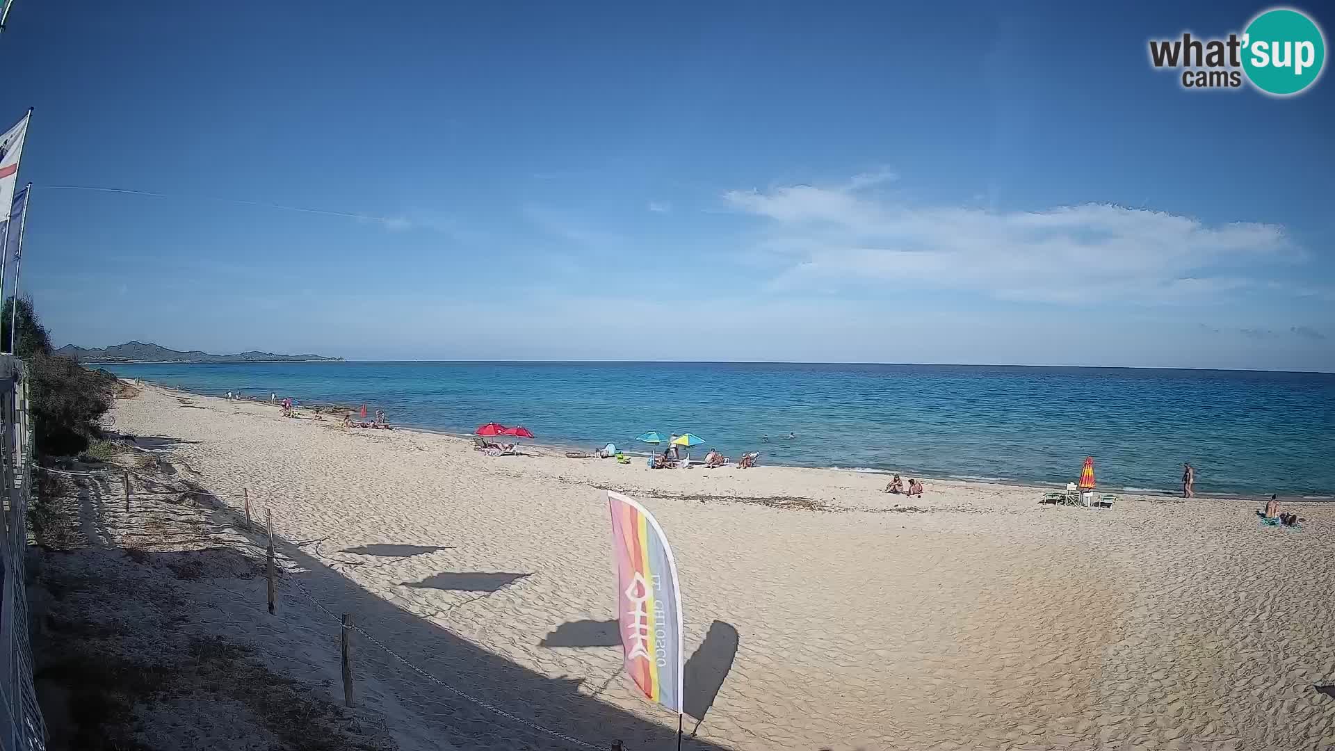 Webcam Piscina Rei – Liveblick auf Costa Rei in Muravera