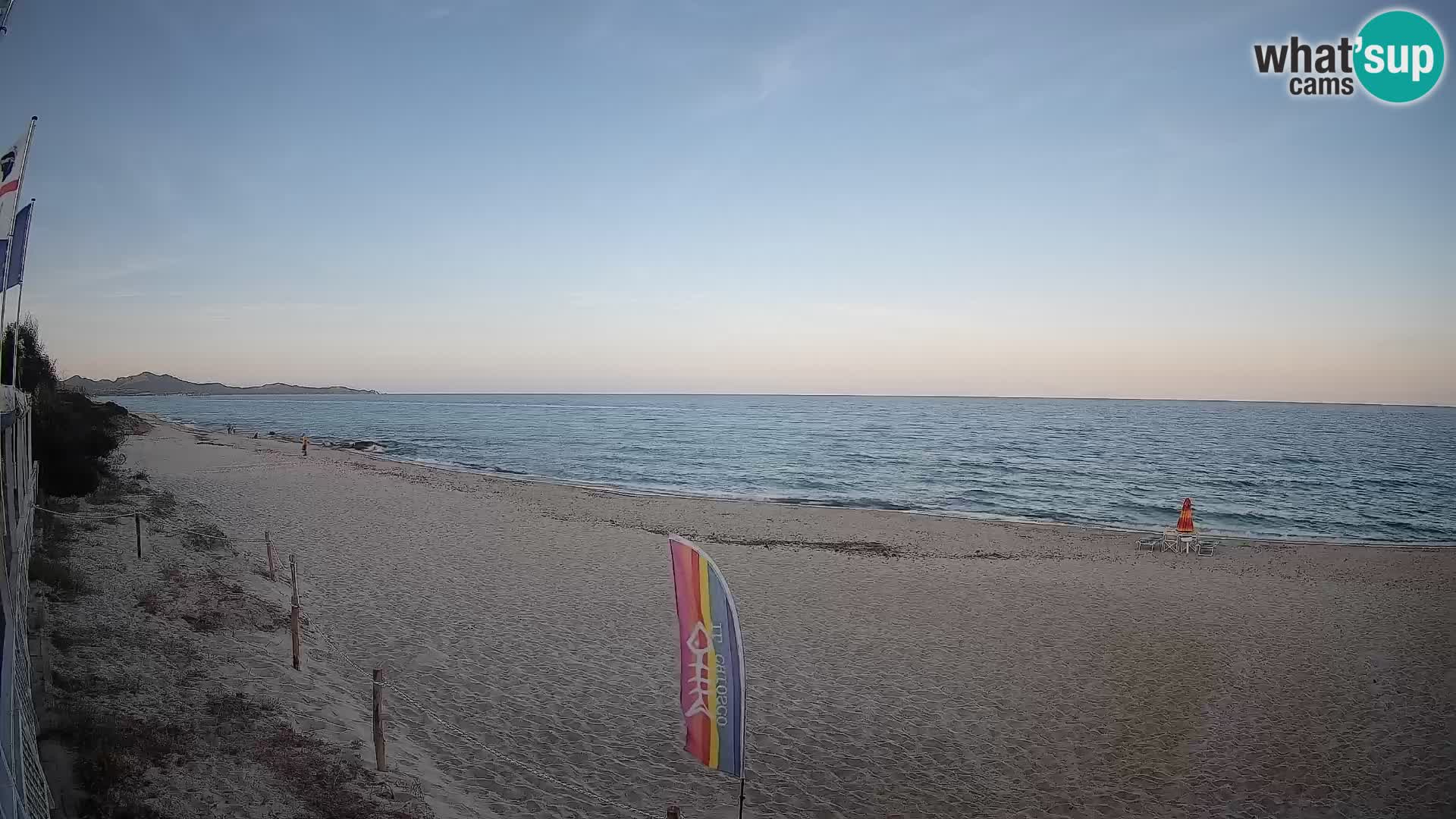 Webcam Piscina Rei – Vue en direct depuis Costa Rei, Muravera