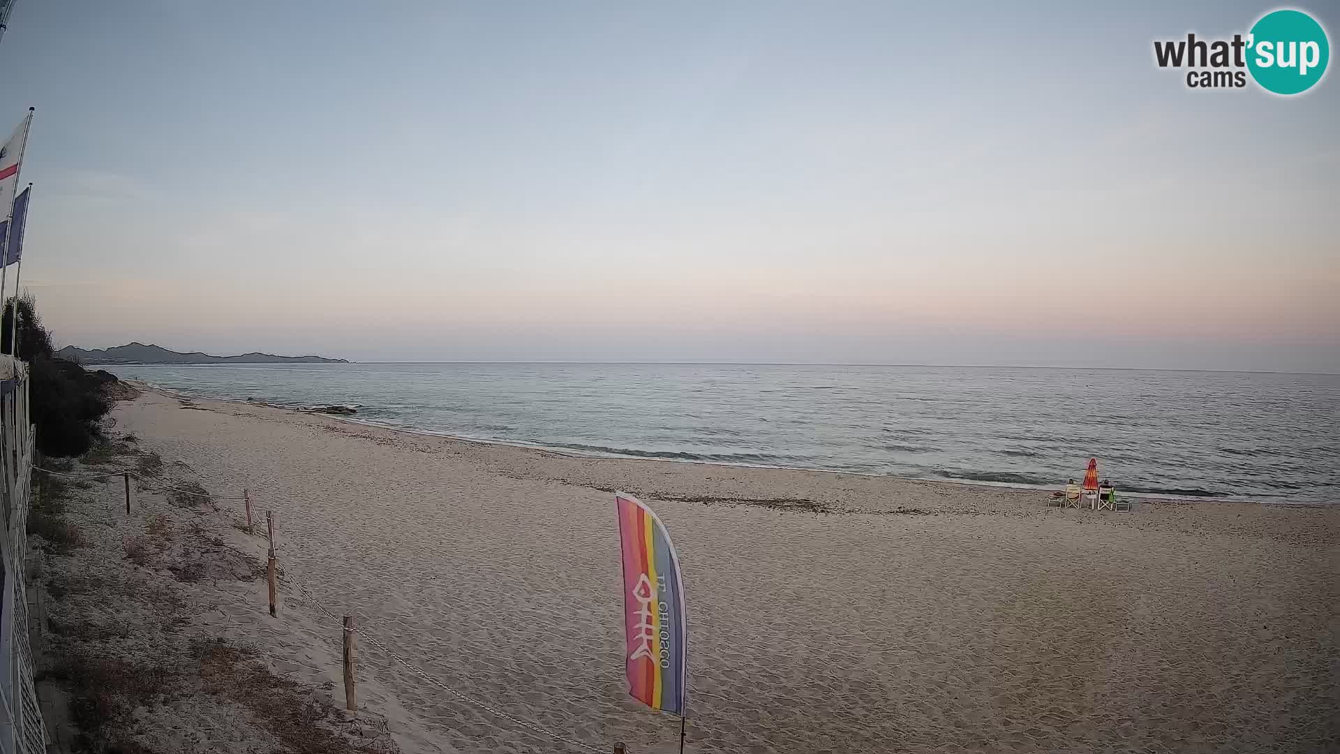 Webcam Piscina Rei – Vista en directo desde Costa Rei, Muravera