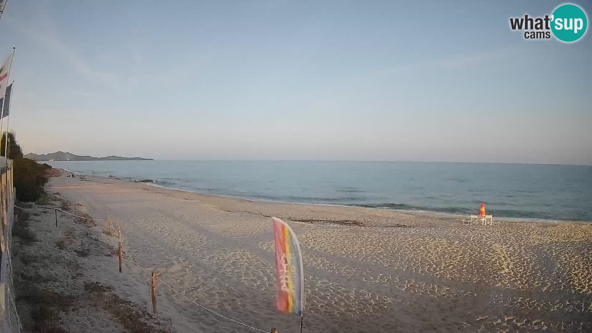 Webcam Piscina Rei – Vista live da Costa Rei, Muravera