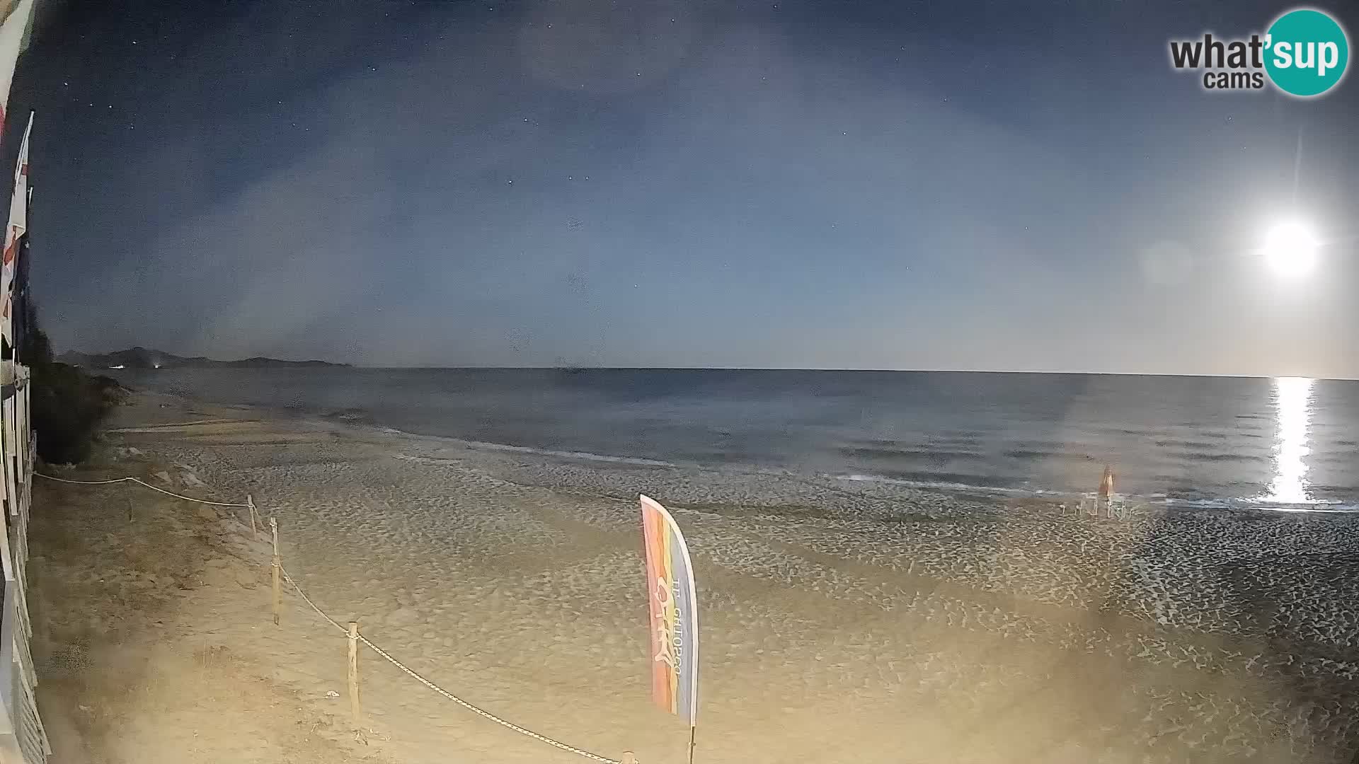 Webcam Piscina Rei – Vista en directo desde Costa Rei, Muravera