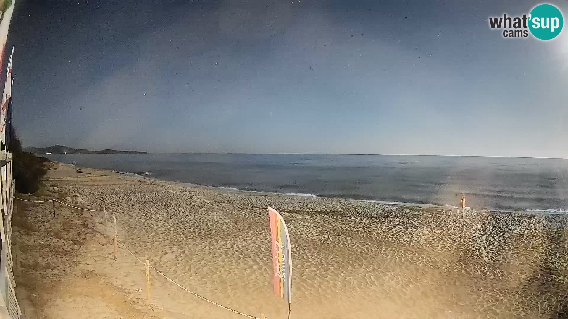 Webcam Piscina Rei – Vista live da Costa Rei, Muravera