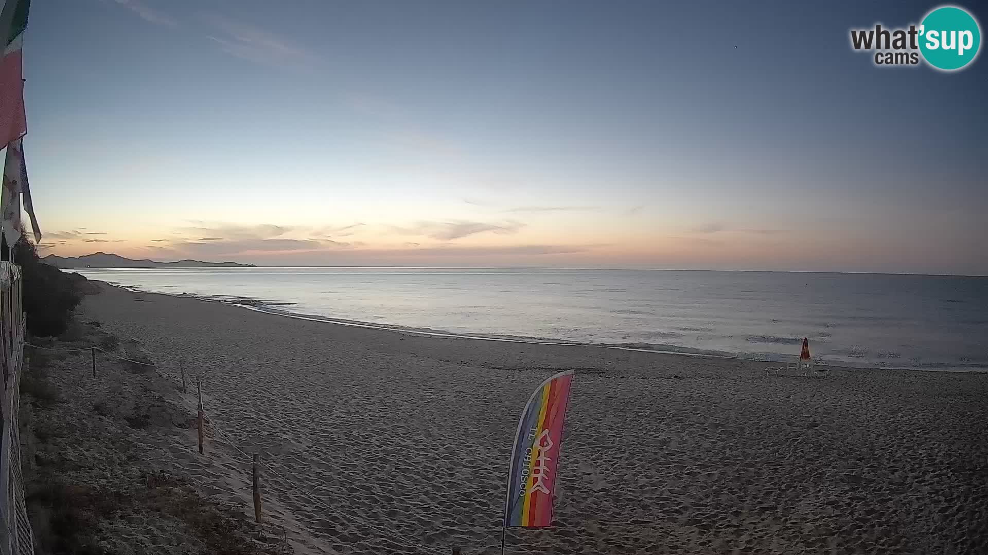 Webcam Piscina Rei – Vista en directo desde Costa Rei, Muravera