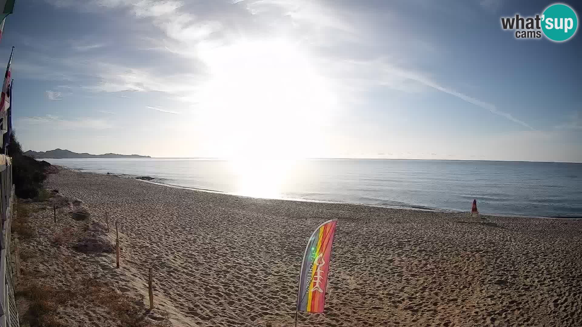 Webcam Piscina Rei – Vue en direct depuis Costa Rei, Muravera