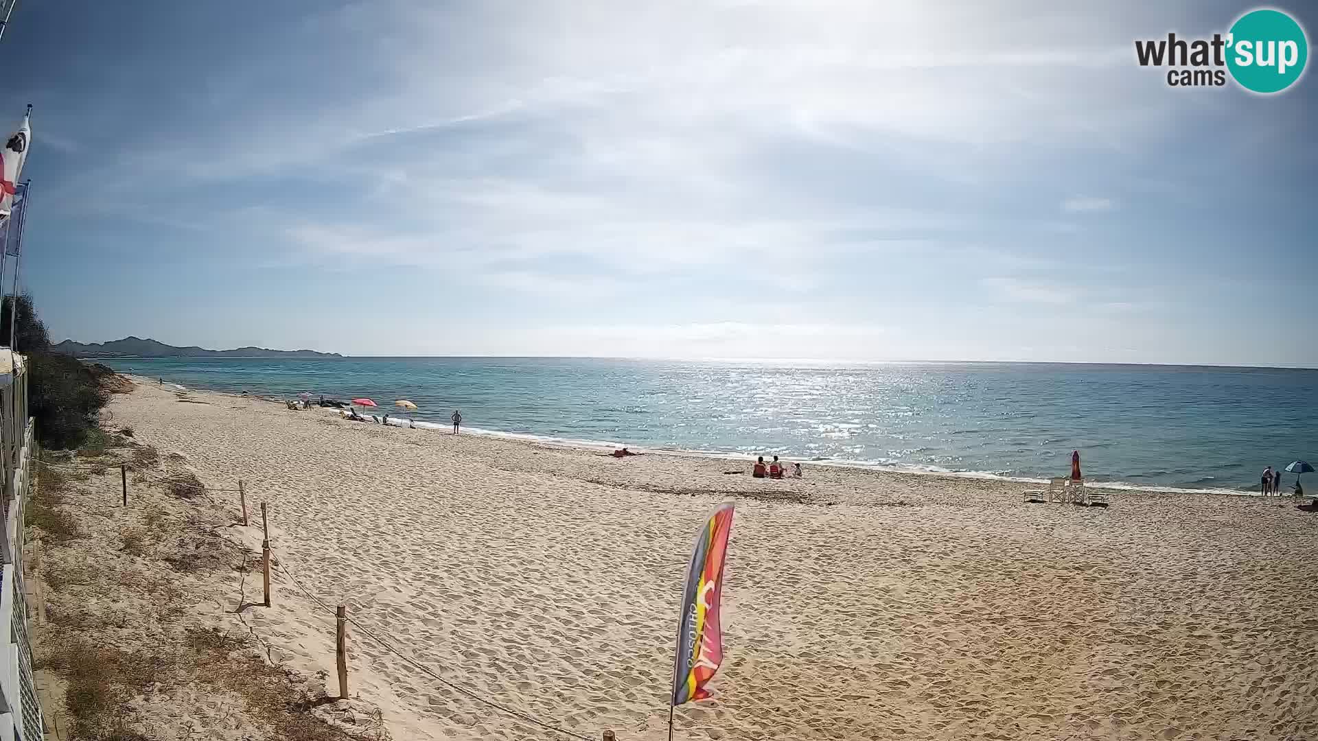 Spletna kamera Piscina Rei – Pogled v živo iz Costa Rei, Muravera