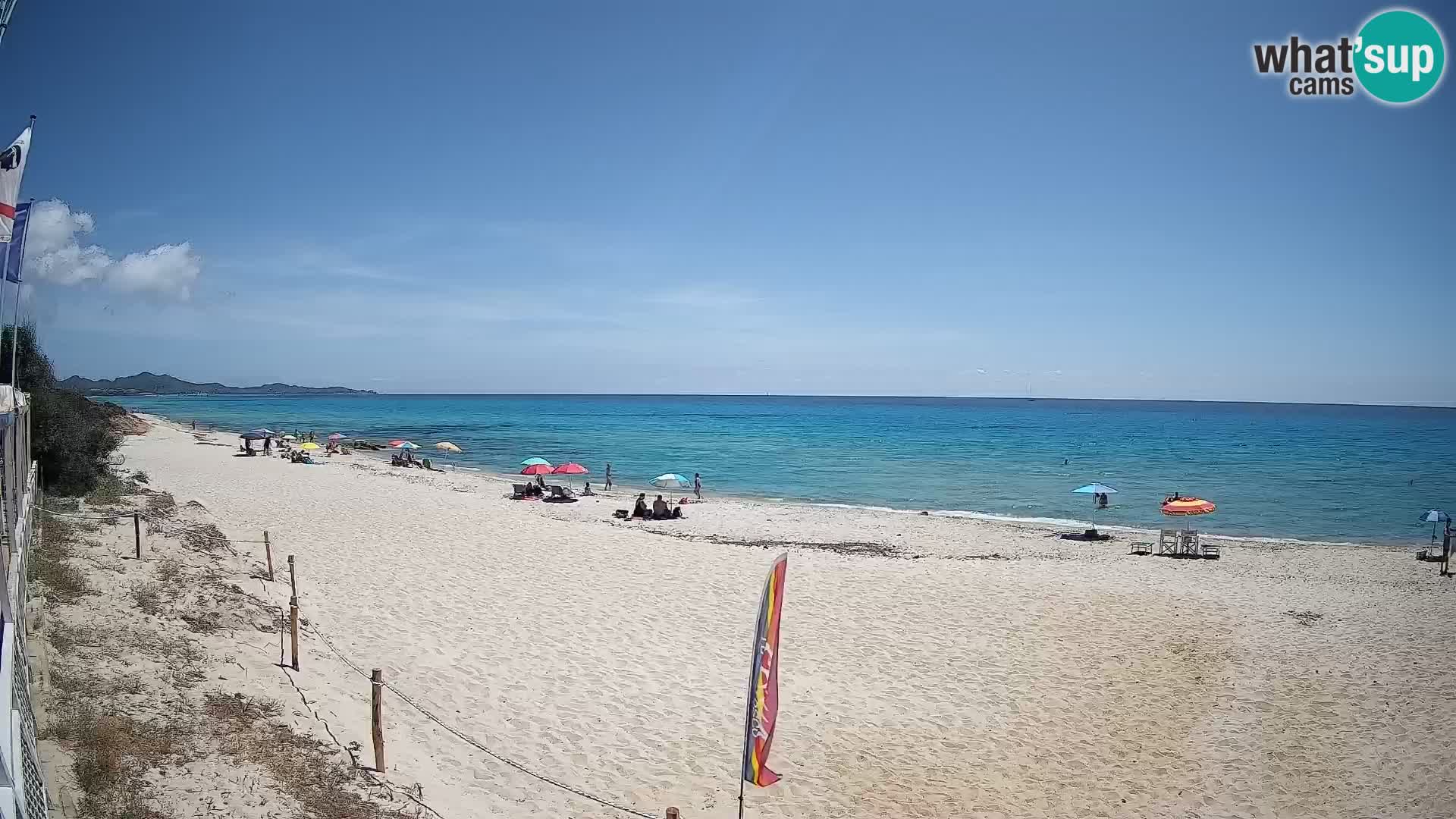Spletna kamera Piscina Rei – Pogled v živo iz Costa Rei, Muravera