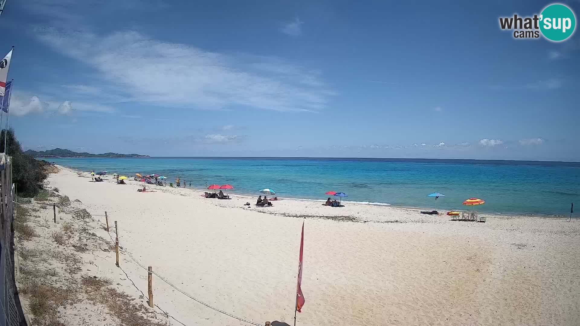 Webcam Piscina Rei – Liveblick auf Costa Rei in Muravera