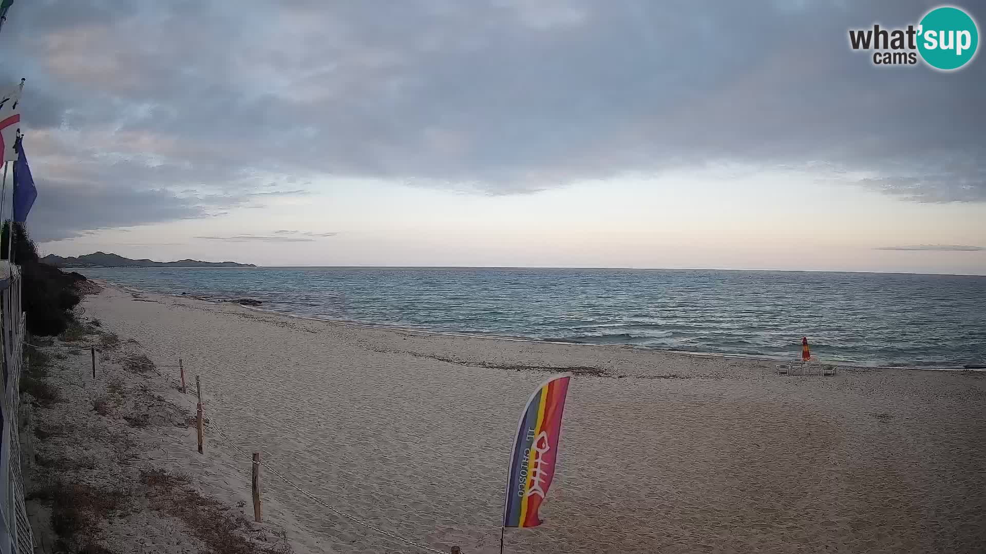 Webcam Piscina Rei – Vista live da Costa Rei, Muravera