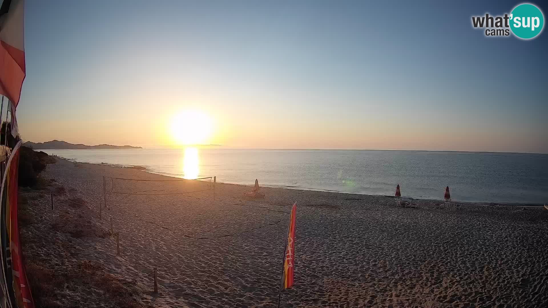 Webcam Piscina Rei – Vista en directo desde Costa Rei, Muravera