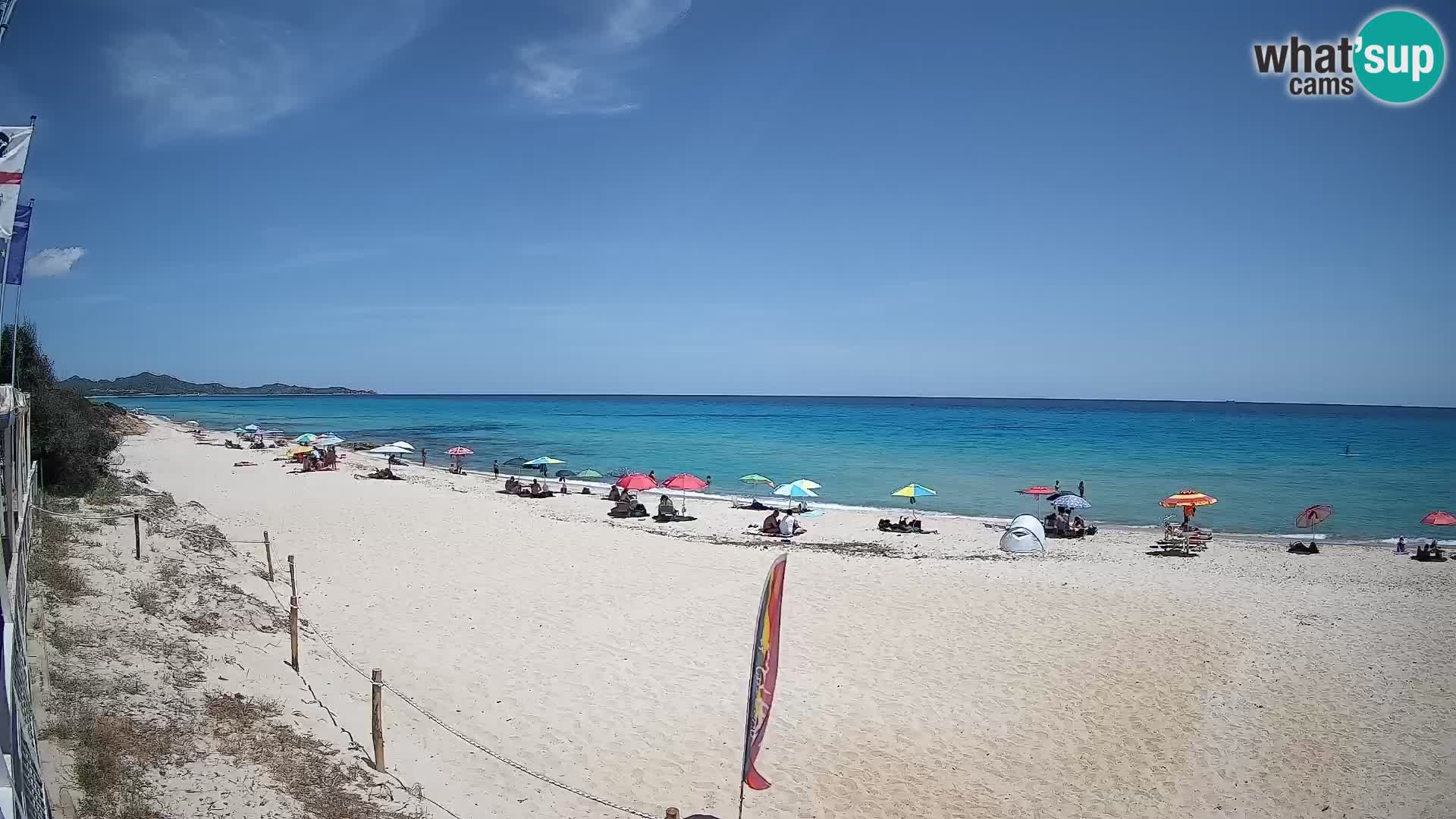 Web kamera Piscina Rei – Pogled uživo iz Costa Rei, Muravera