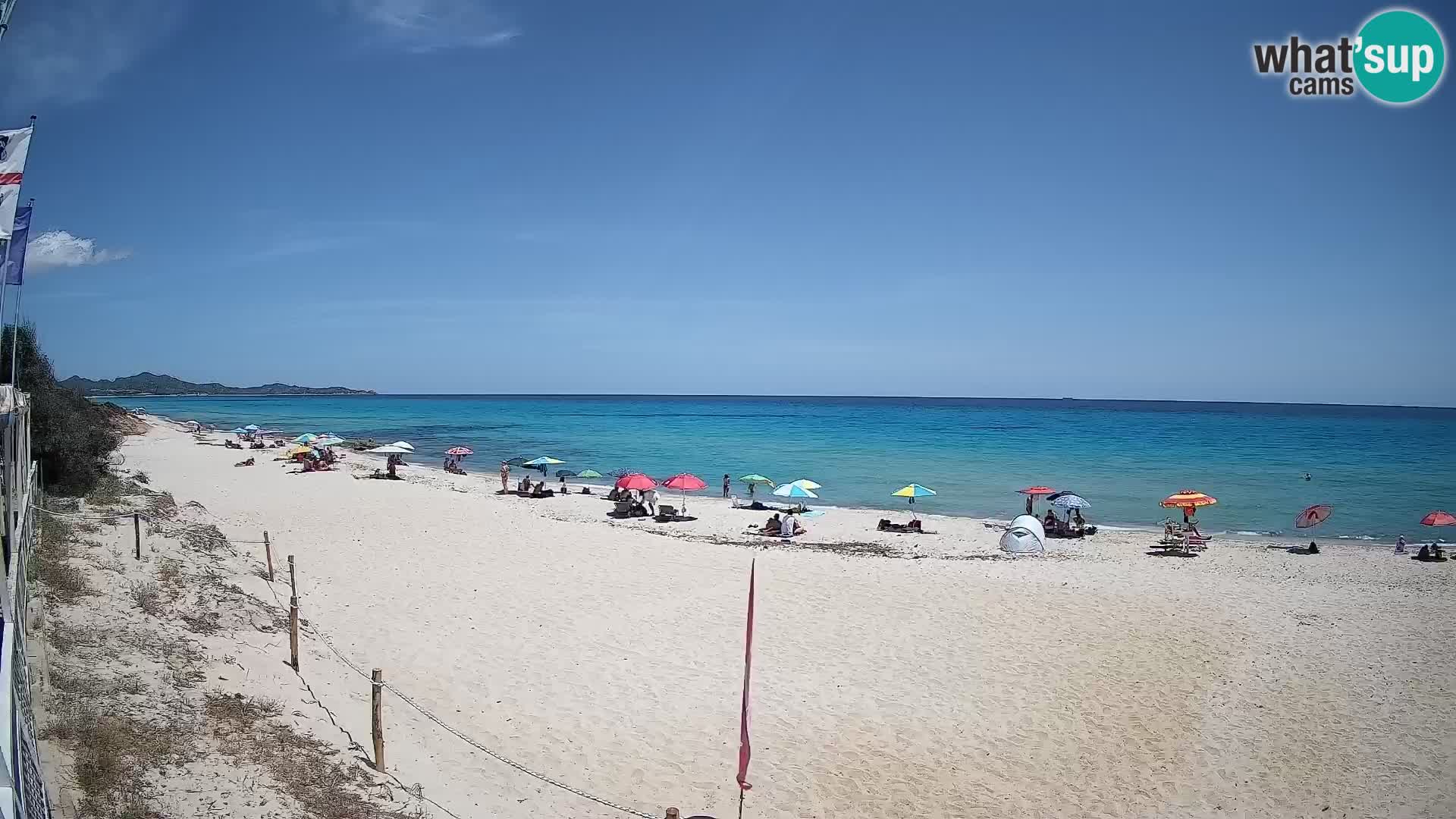 Web kamera Piscina Rei – Pogled uživo iz Costa Rei, Muravera