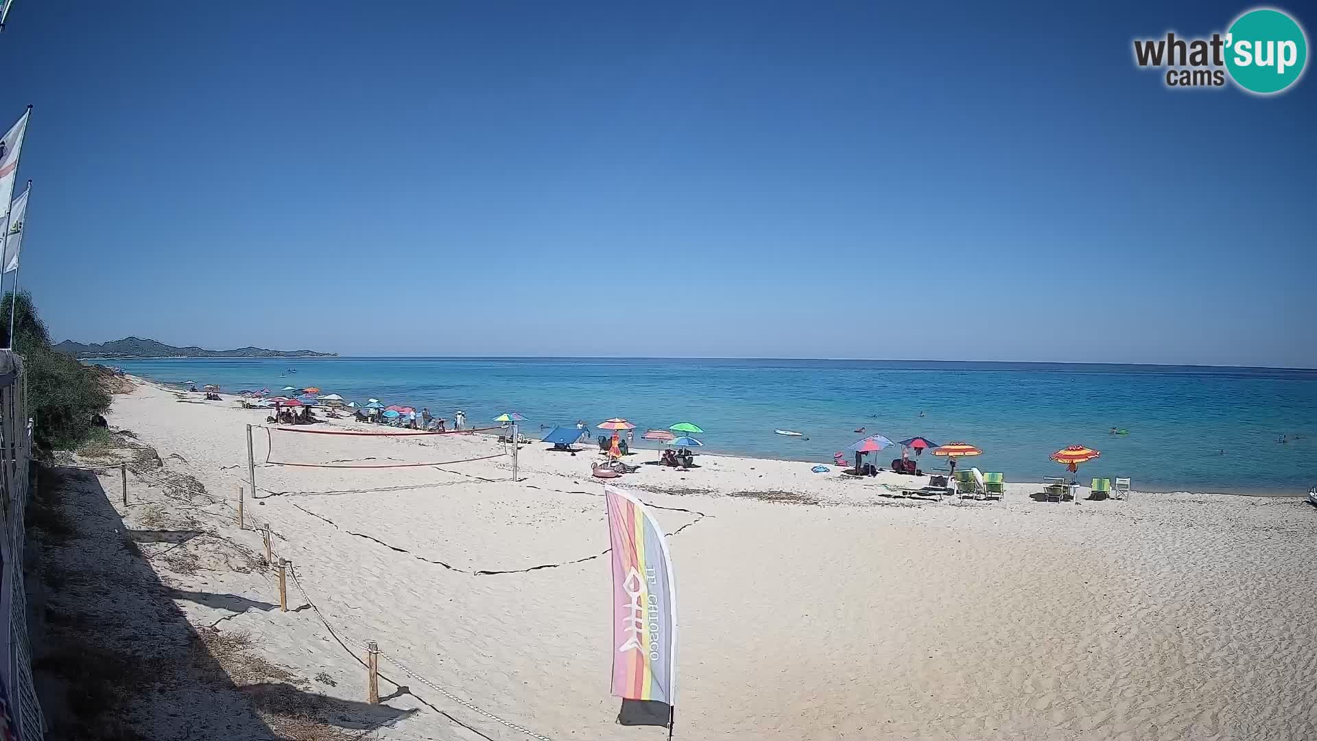 Web kamera Piscina Rei – Pogled uživo iz Costa Rei, Muravera