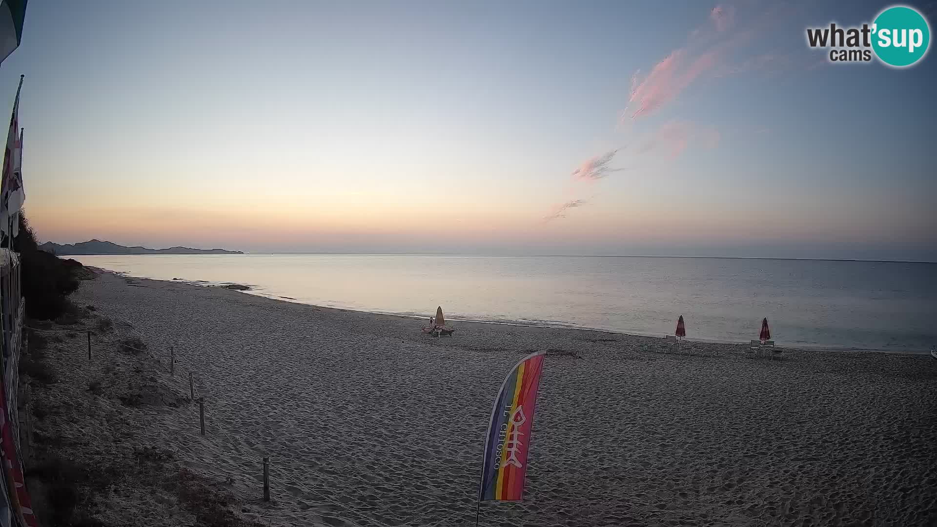 Webcam Piscina Rei – Vista live da Costa Rei, Muravera
