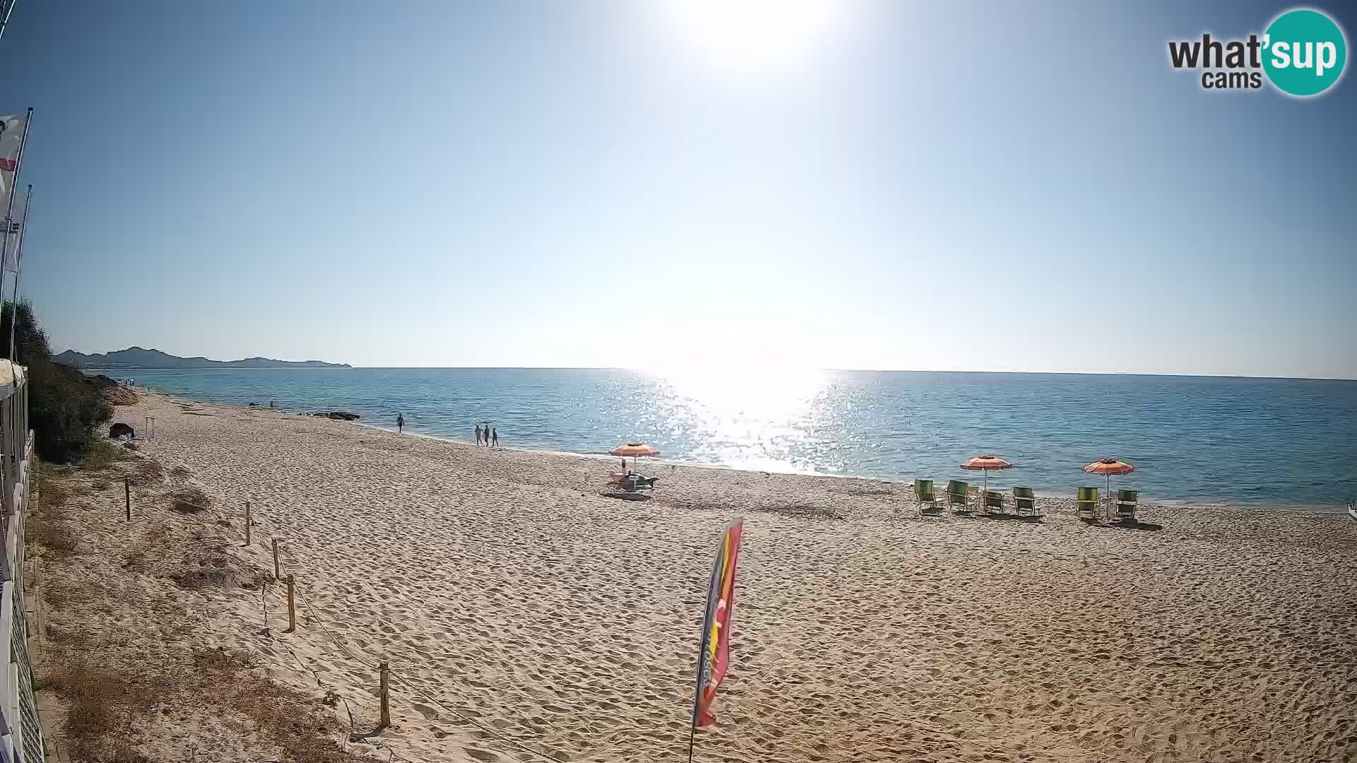 Webcam Piscina Rei – Vista en directo desde Costa Rei, Muravera