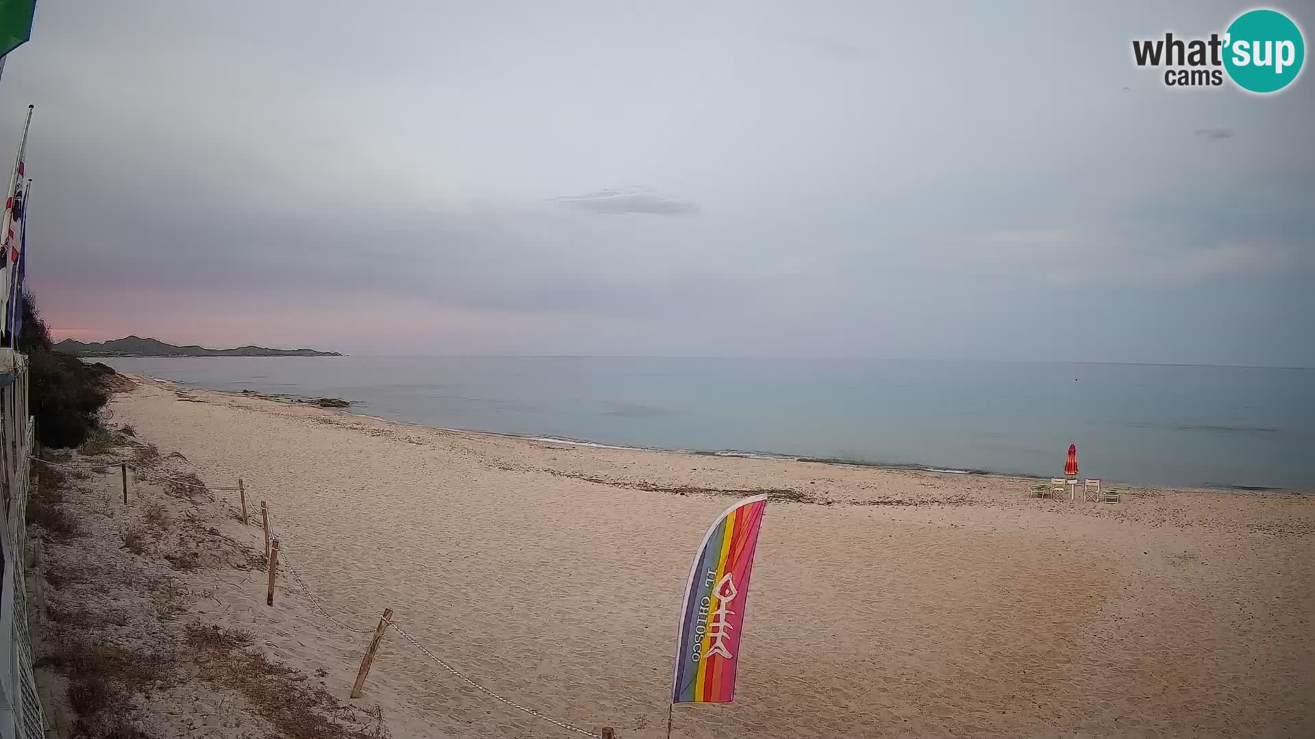 Spletna kamera Piscina Rei – Pogled v živo iz Costa Rei, Muravera