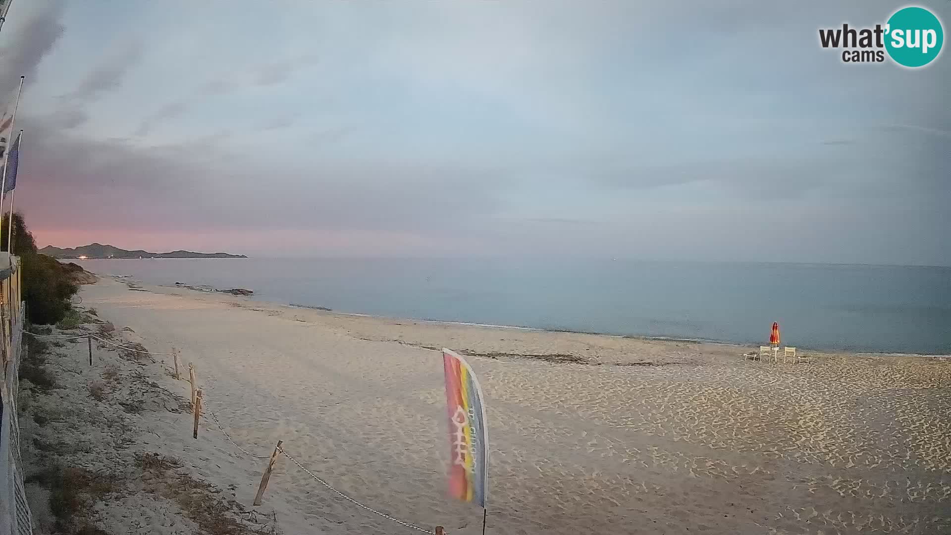 Webcam Piscina Rei – Vista en directo desde Costa Rei, Muravera