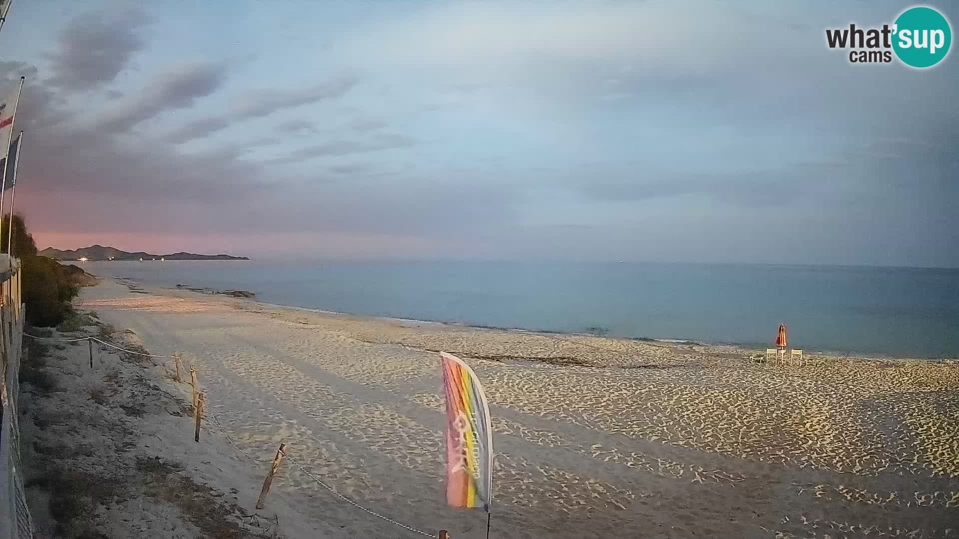 Web kamera Piscina Rei – Pogled uživo iz Costa Rei, Muravera