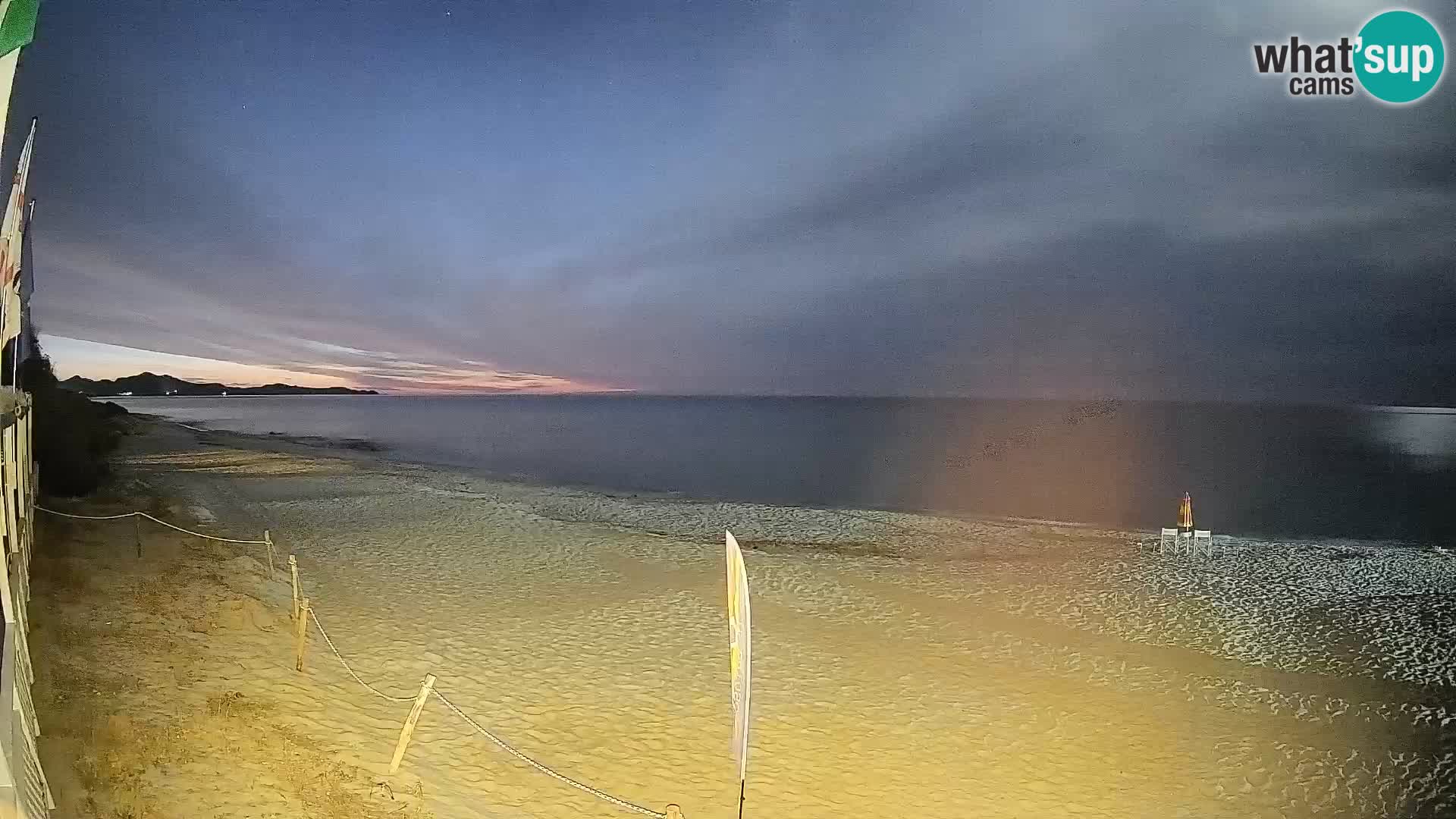 Webcam Piscina Rei – Vista live da Costa Rei, Muravera