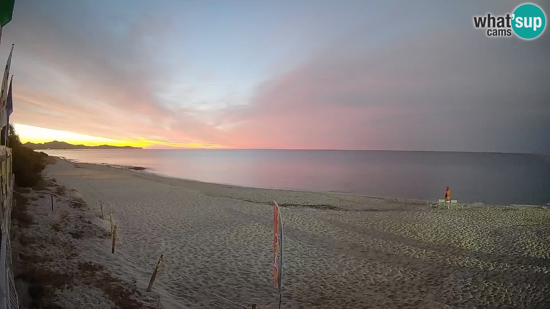 Webcam Piscina Rei – Vue en direct depuis Costa Rei, Muravera