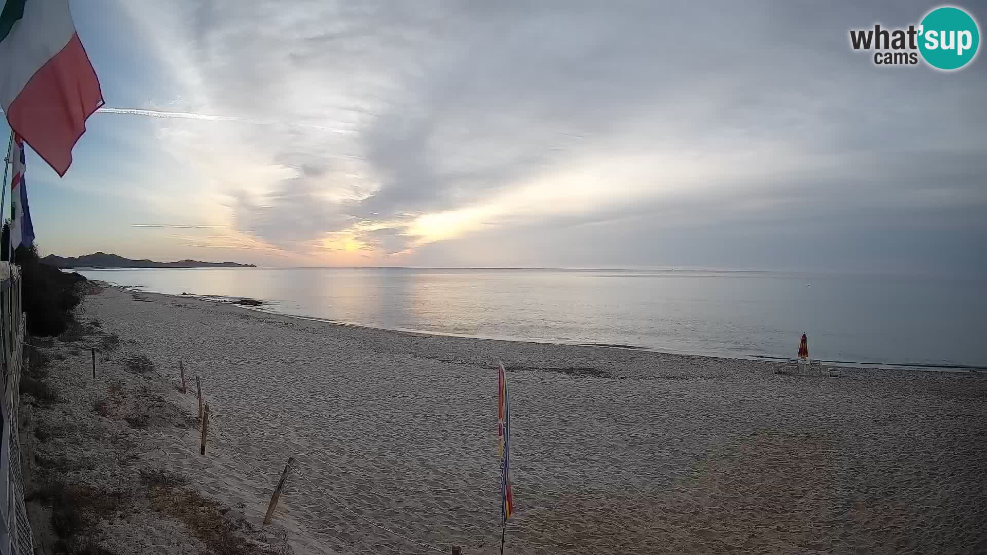 Webcam Piscina Rei – Vista live da Costa Rei, Muravera