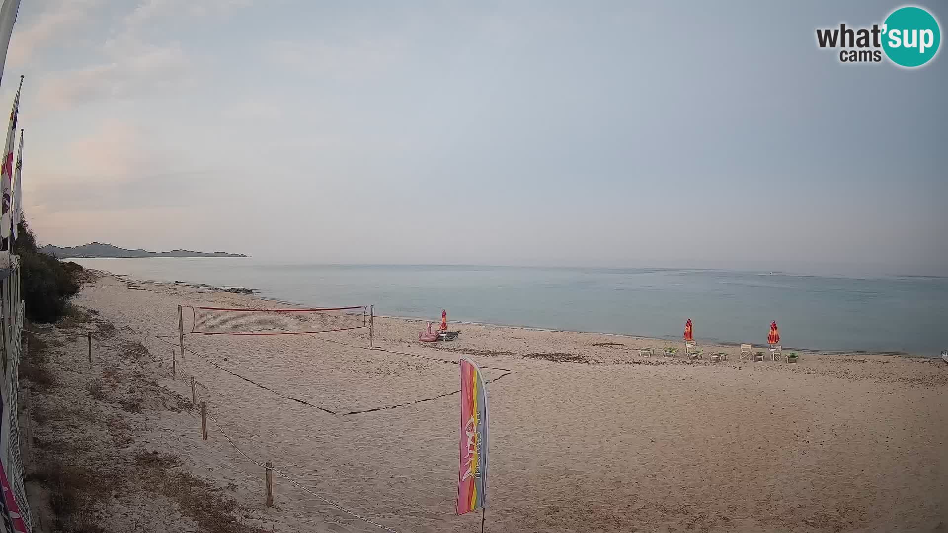Webcam Piscina Rei – Vista live da Costa Rei, Muravera