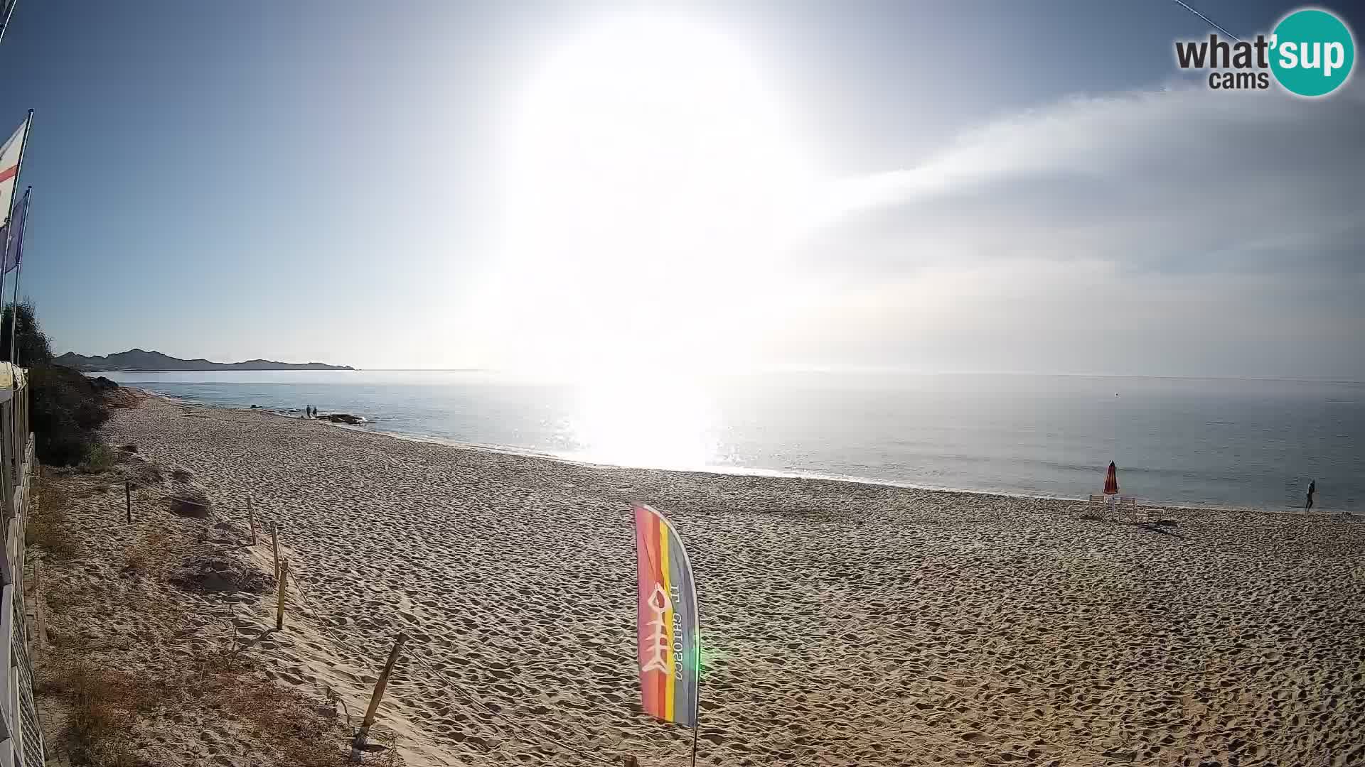 Webcam Piscina Rei – Vista live da Costa Rei, Muravera