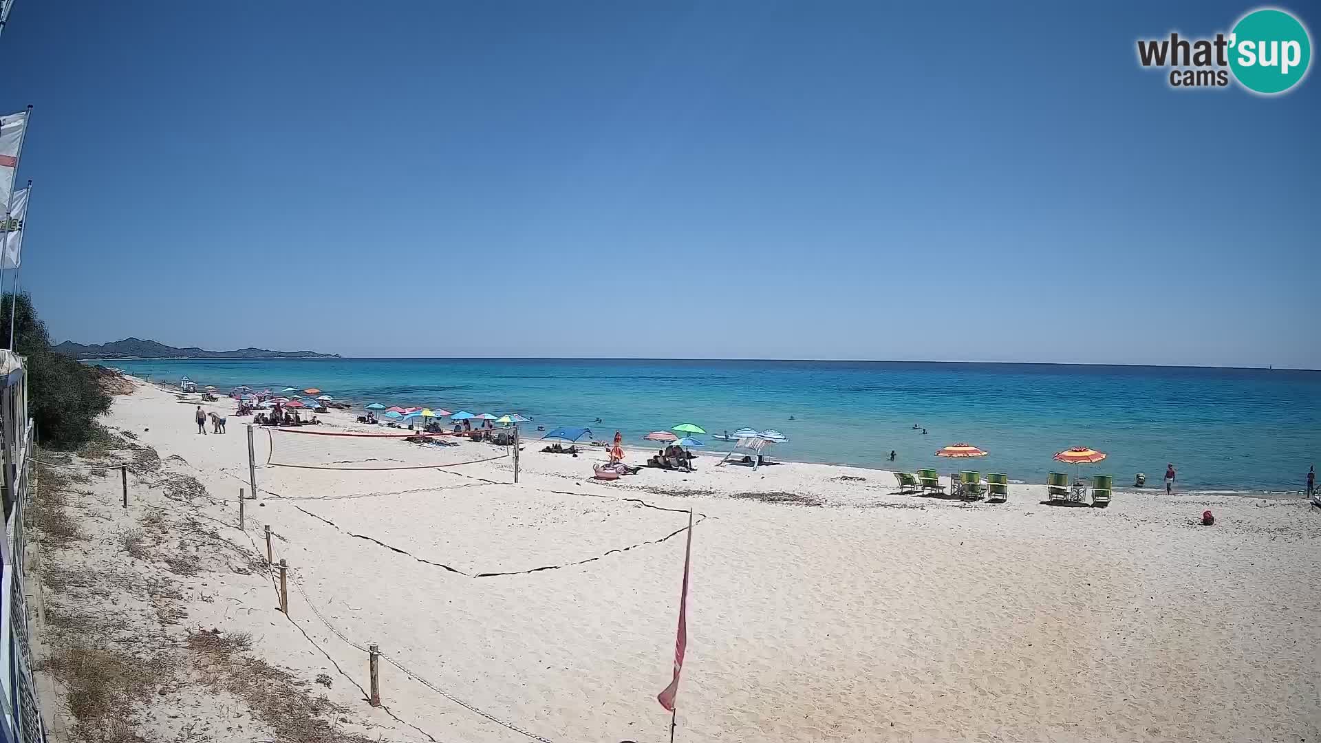 Webcam Piscina Rei – Live View from Costa Rei, Muravera