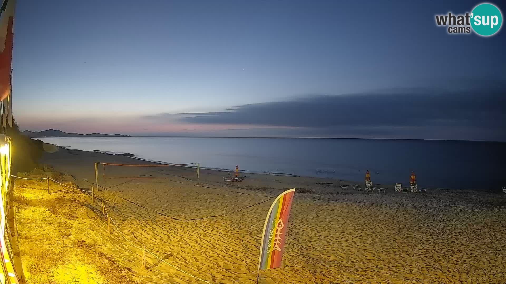 Webcam Piscina Rei – Vista live da Costa Rei, Muravera