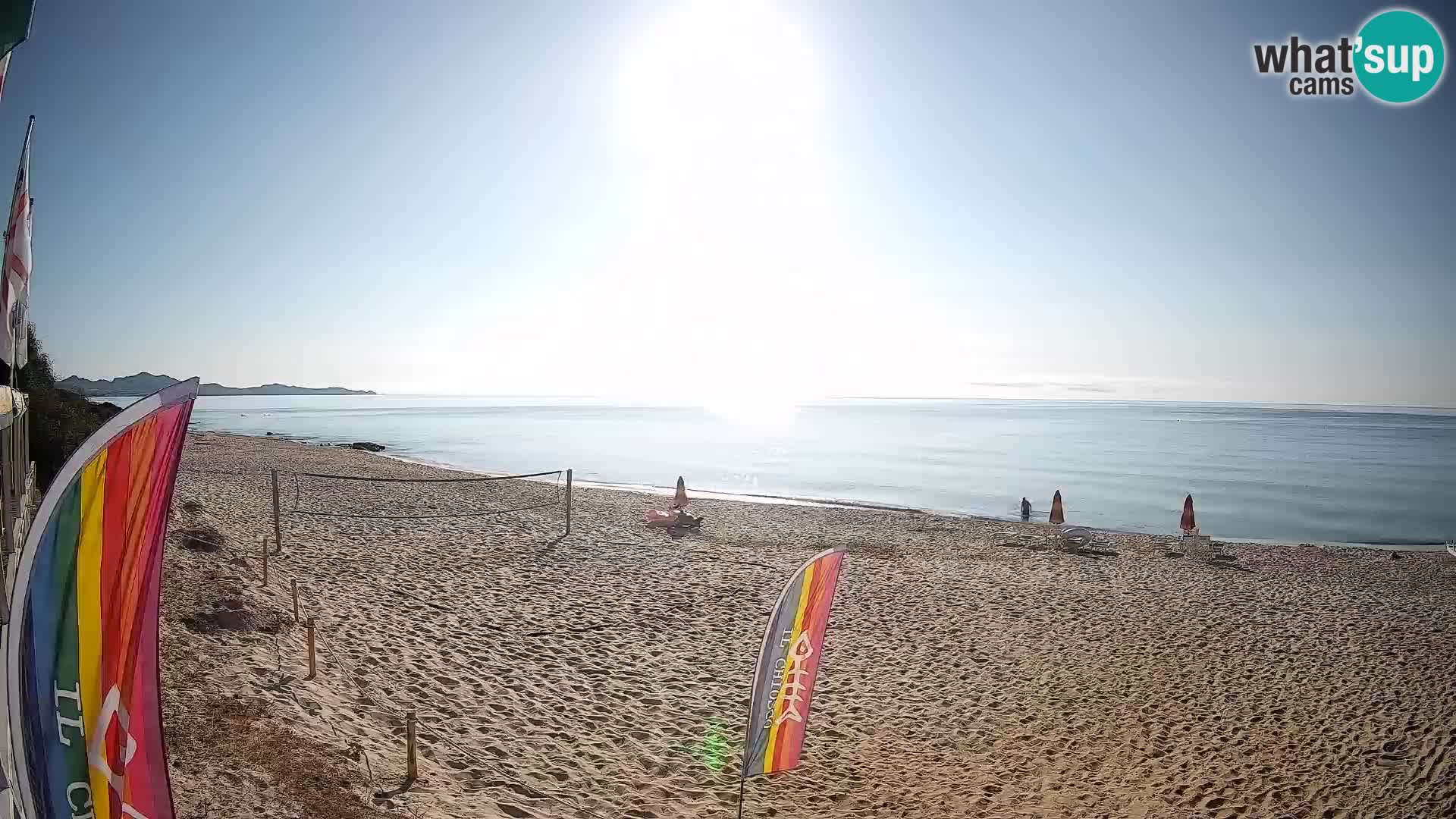 Webcam Piscina Rei – Vista live da Costa Rei, Muravera