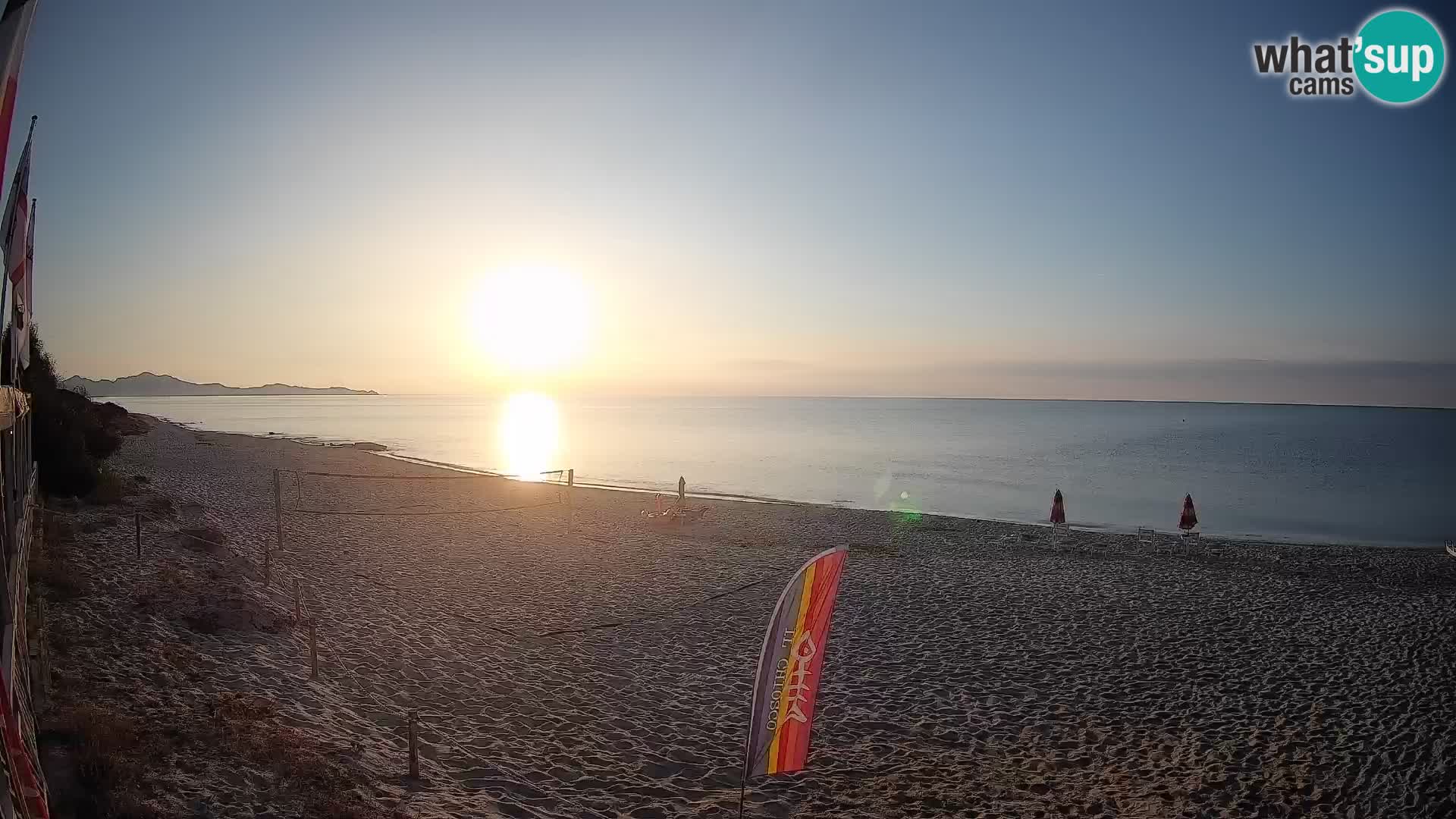 Webcam Piscina Rei – Vista live da Costa Rei, Muravera